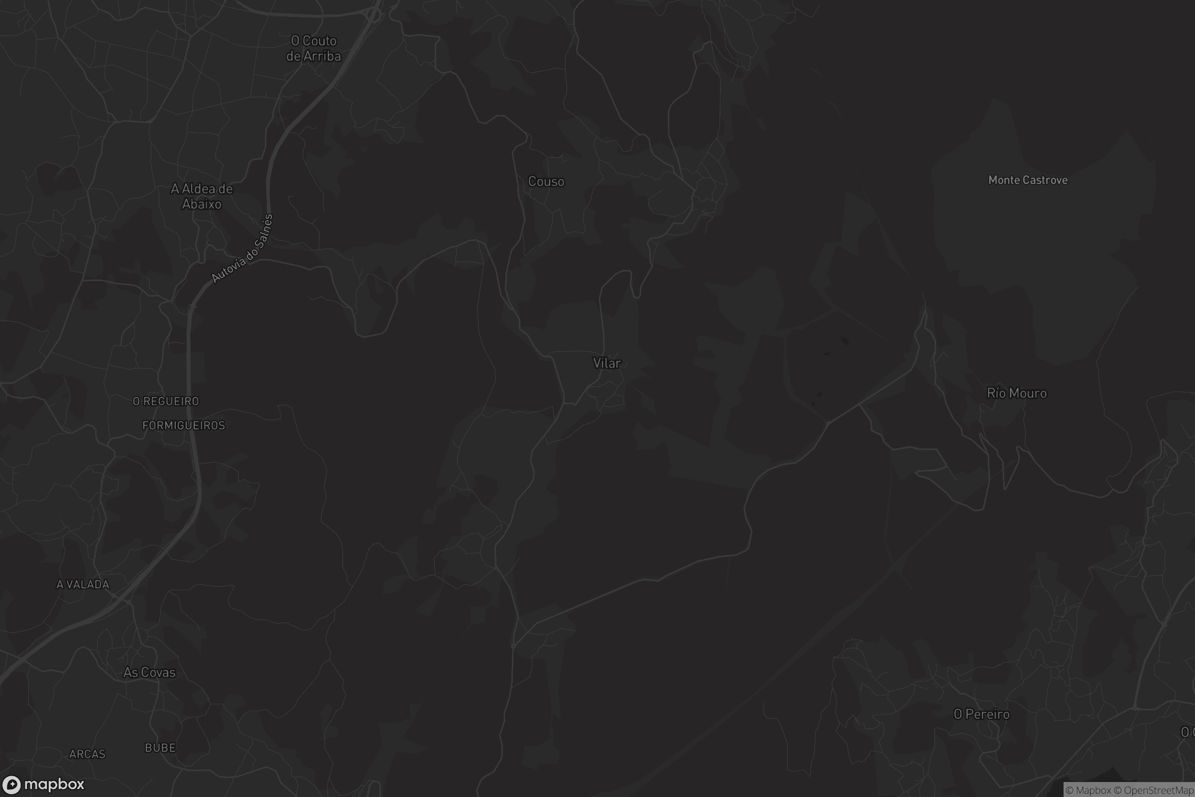 Mapa de A Armenteira