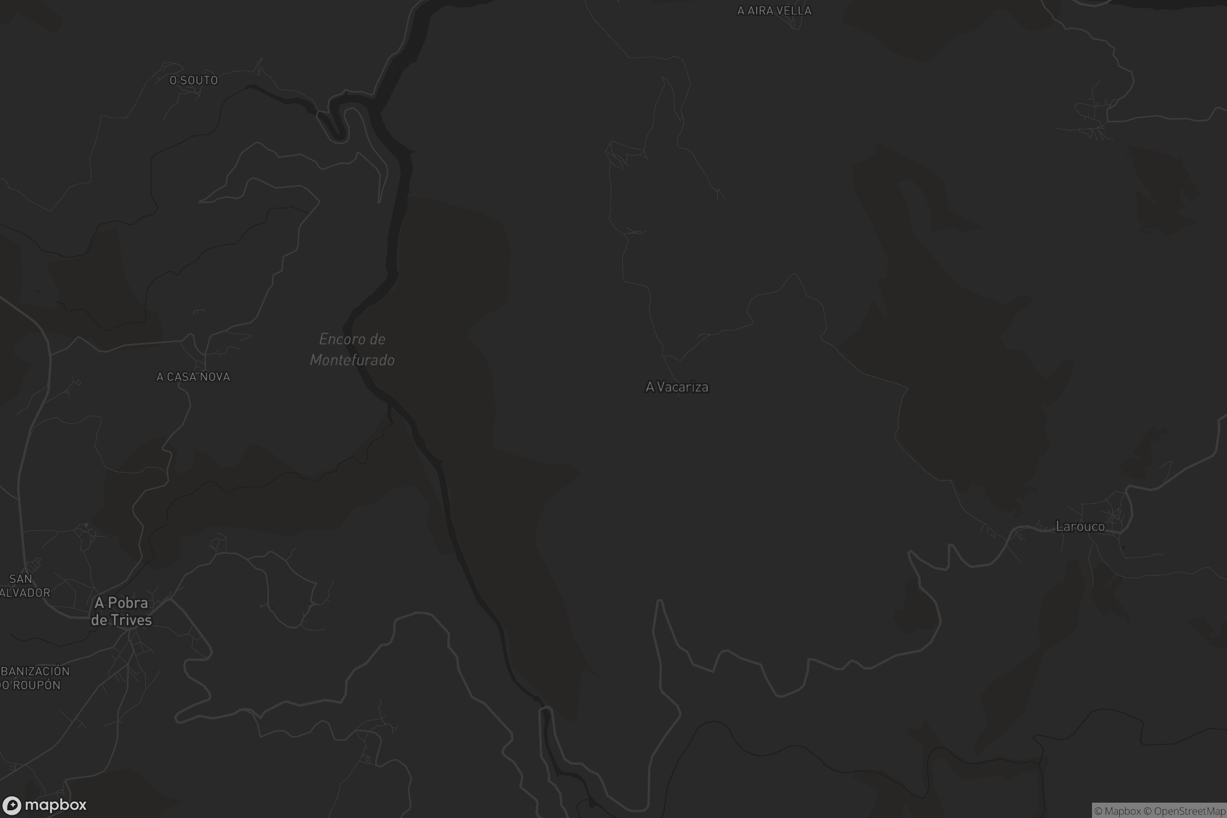 Mapa de A Enciñeira