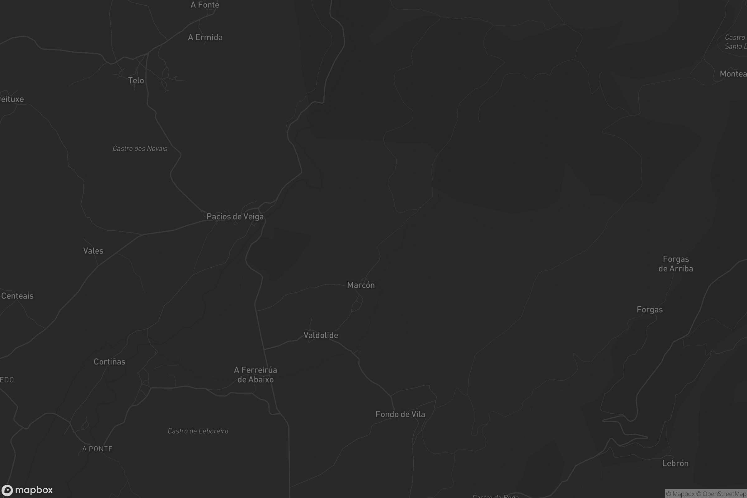 Mapa de A Ferreirúa