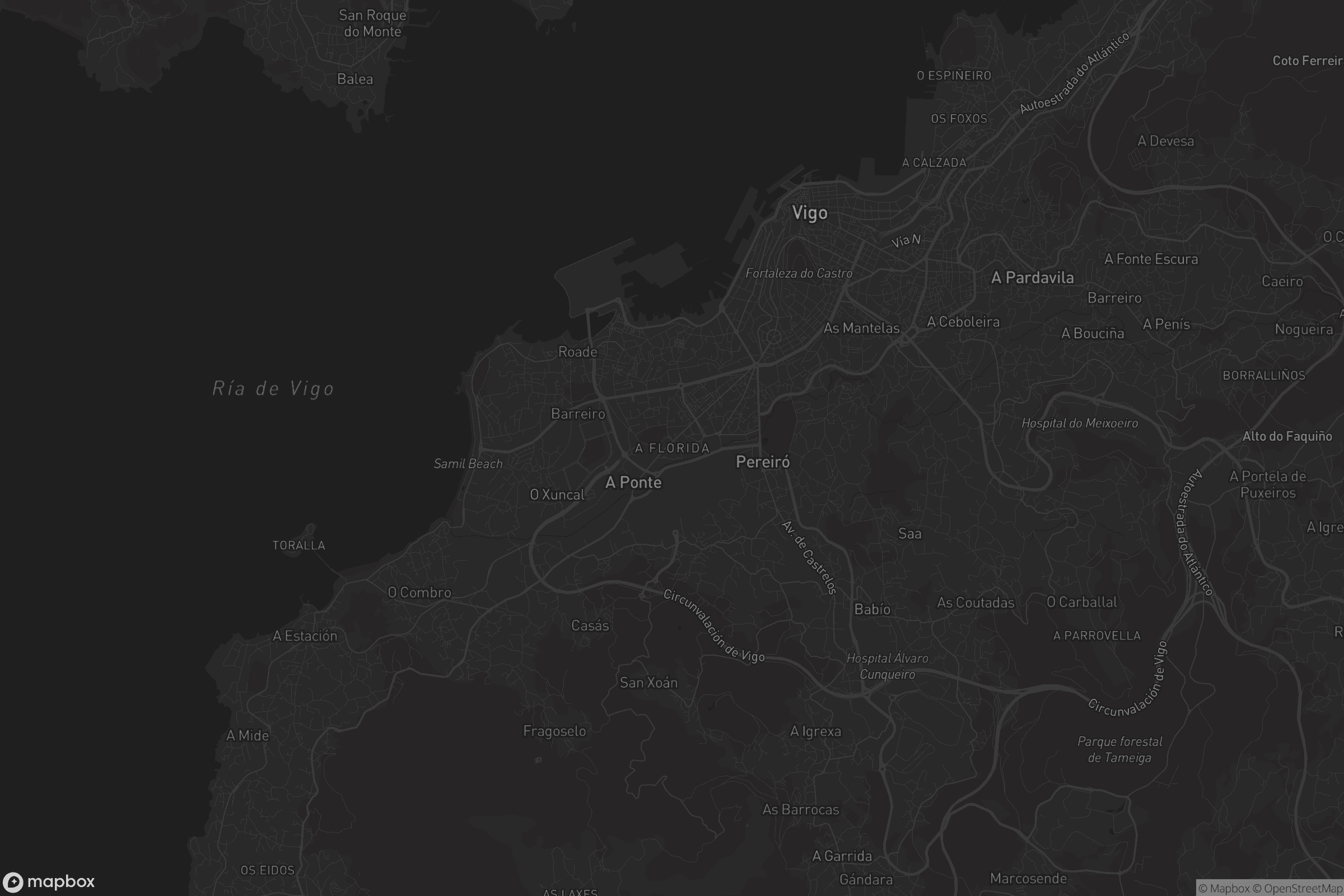 Mapa de A Florida