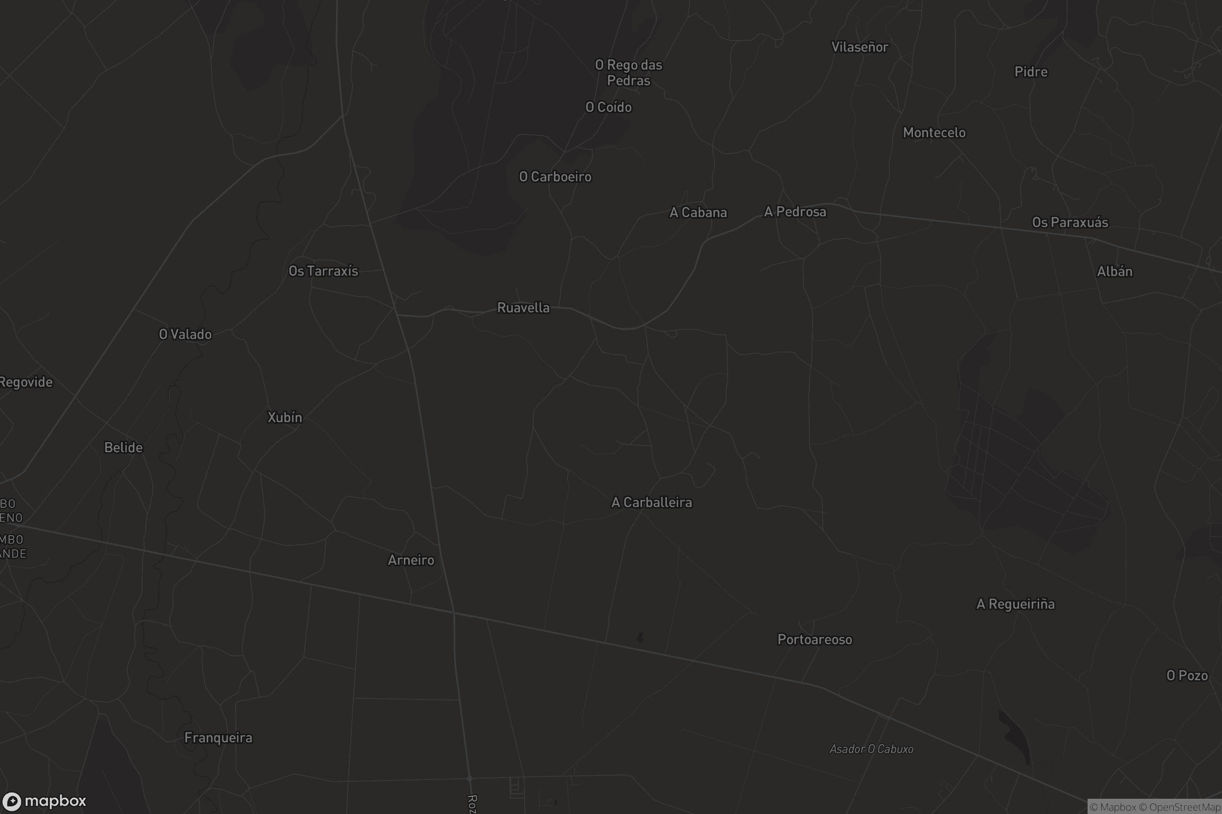 Mapa de A Graña de Vilarente