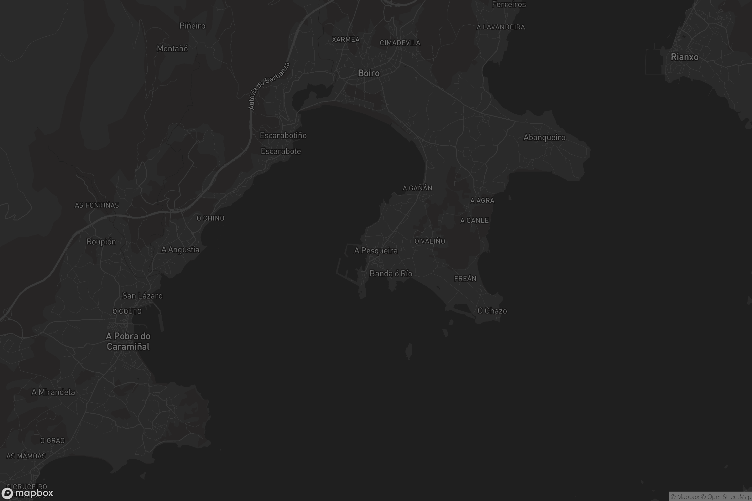 Mapa de A Pesqueira