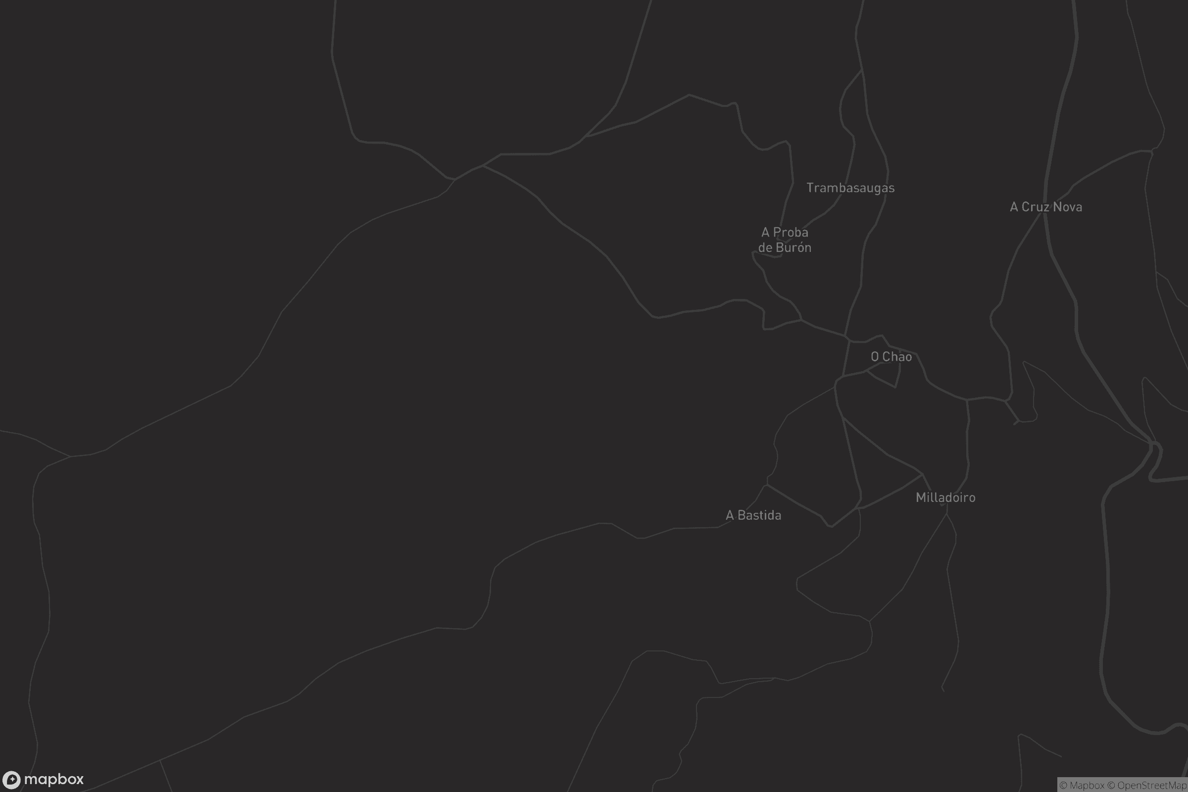 Mapa de A Proba de Burón