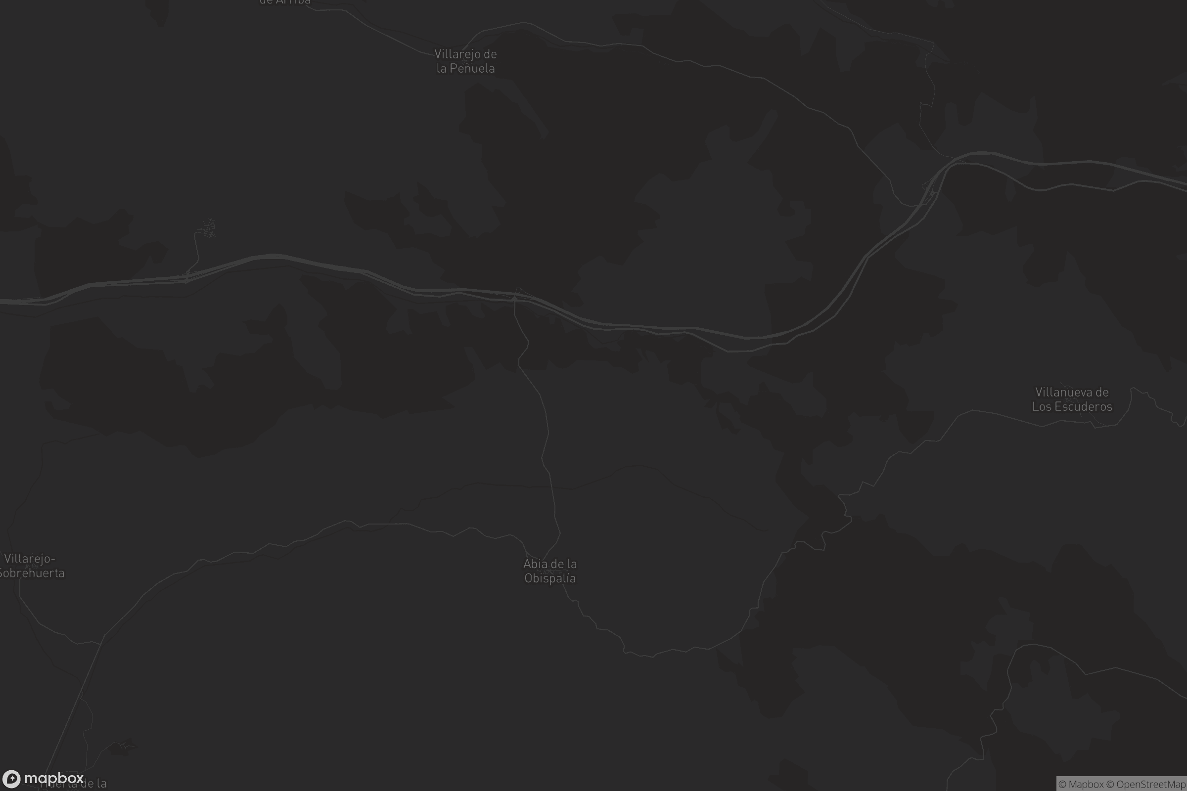 Mapa de Abia de la Obispalía