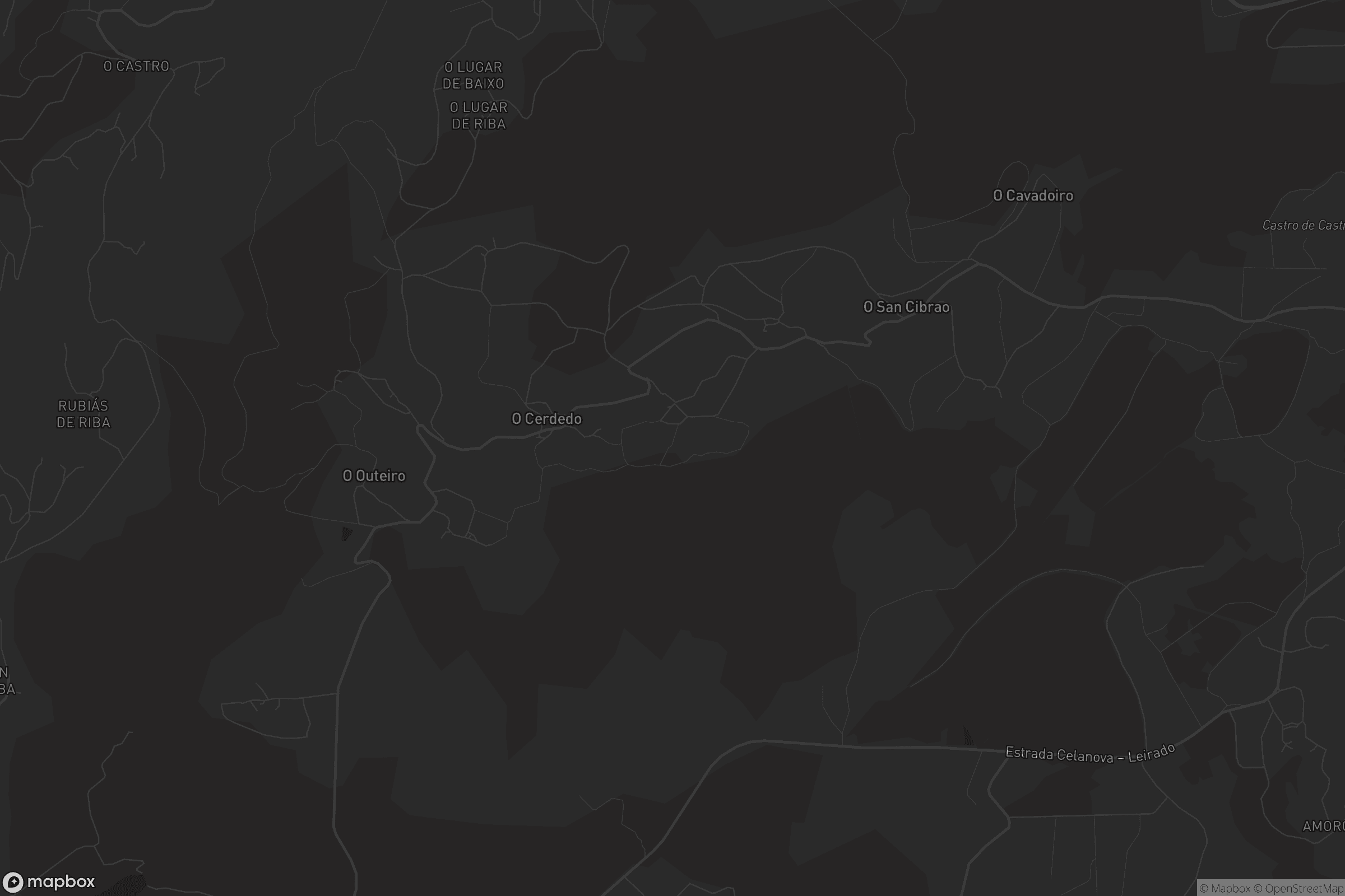 Mapa de Acevedo do Río