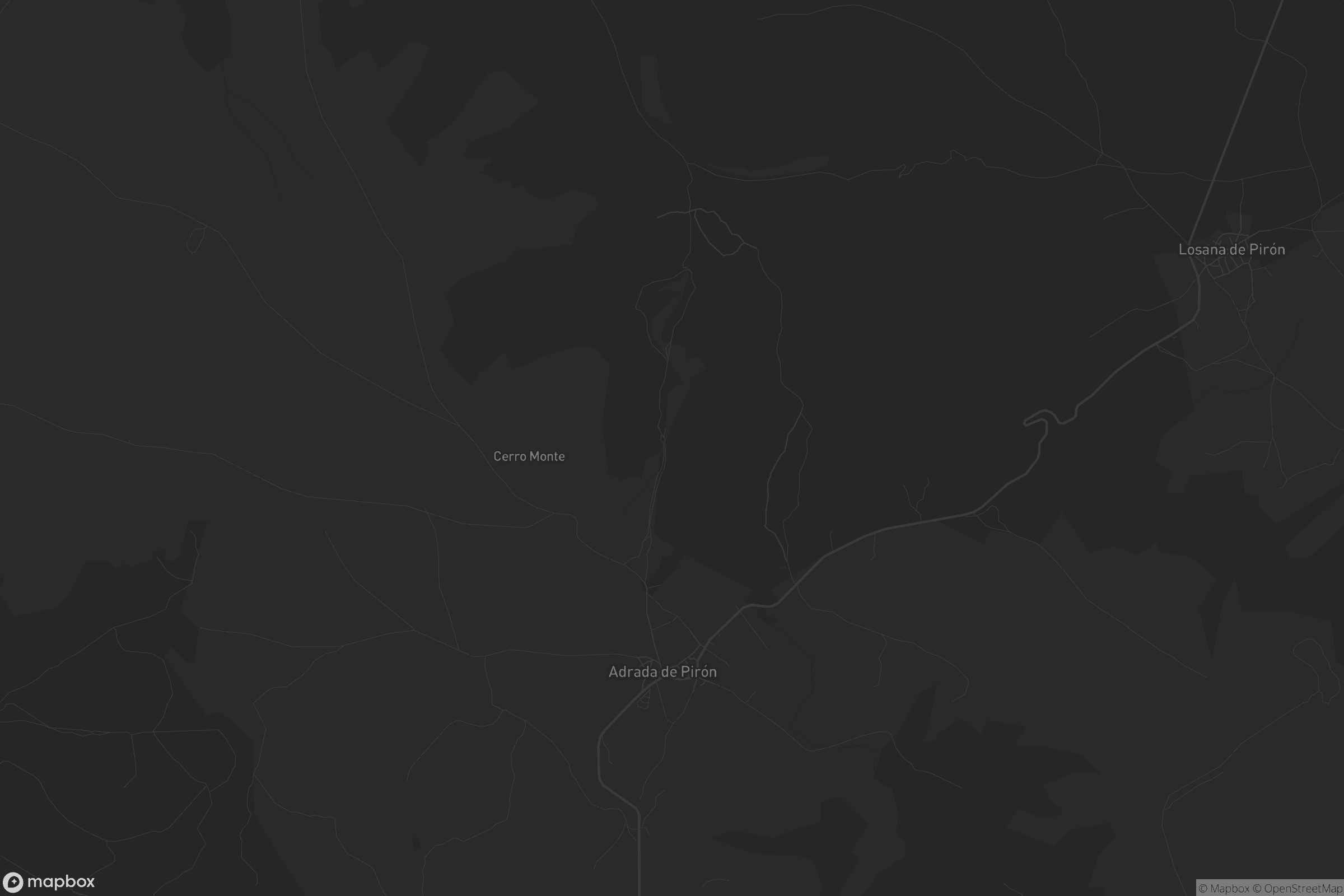 Mapa de Adrada de Pirón