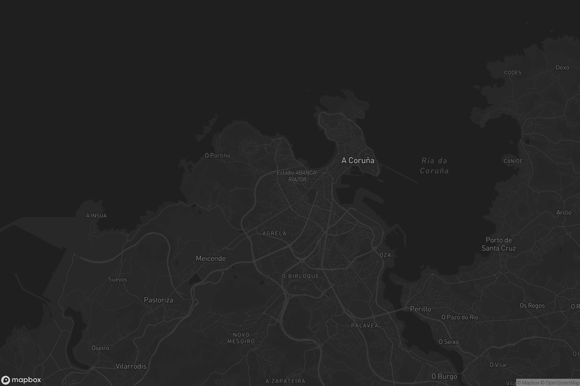 Mapa de Agra do Orzán