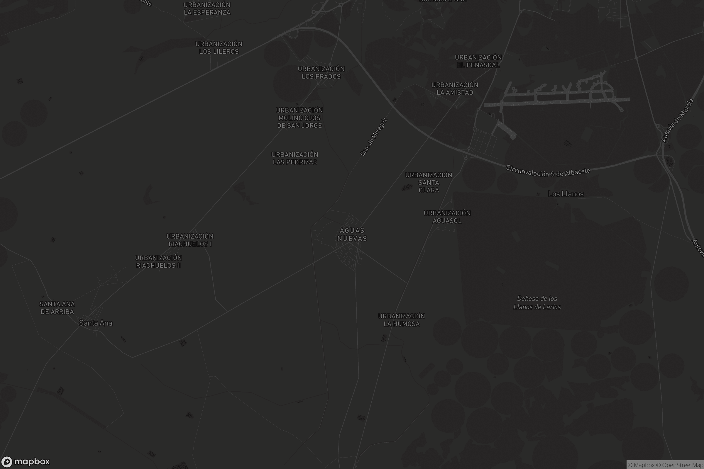 Mapa de Aguas Nuevas