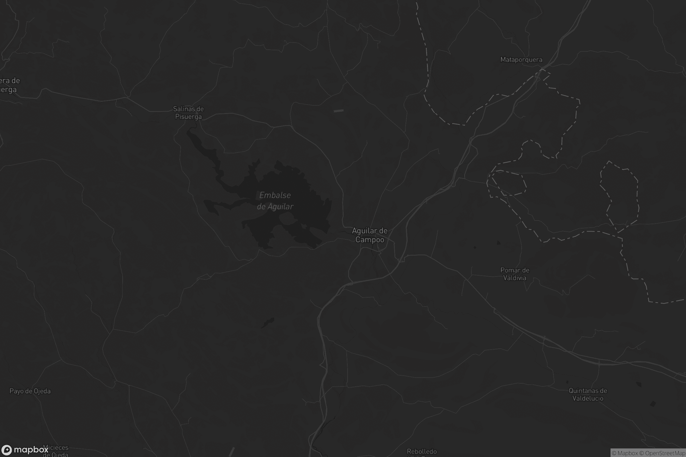 Mapa de Aguilar de Campoo