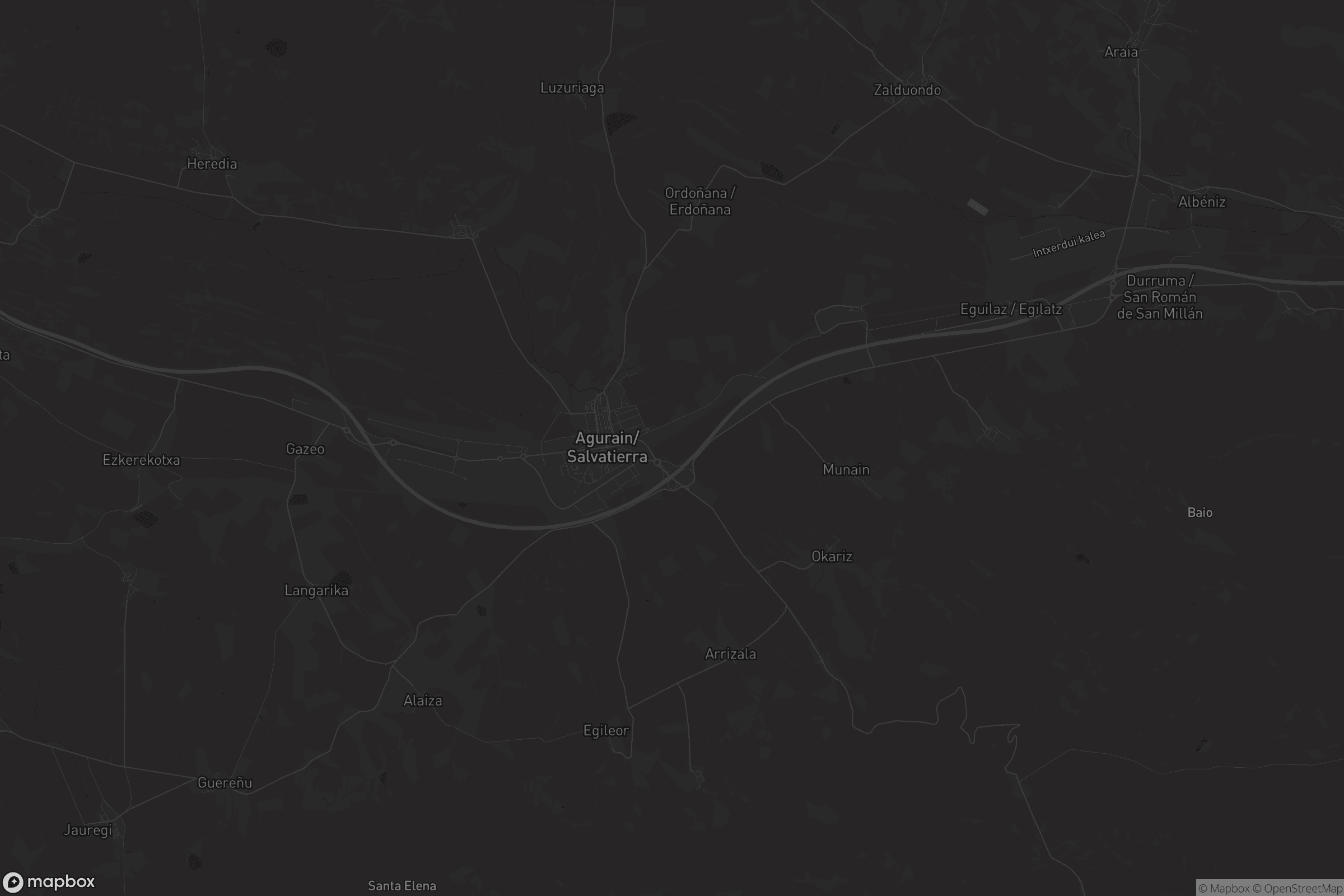 Mapa de Agurain / Salvatierra