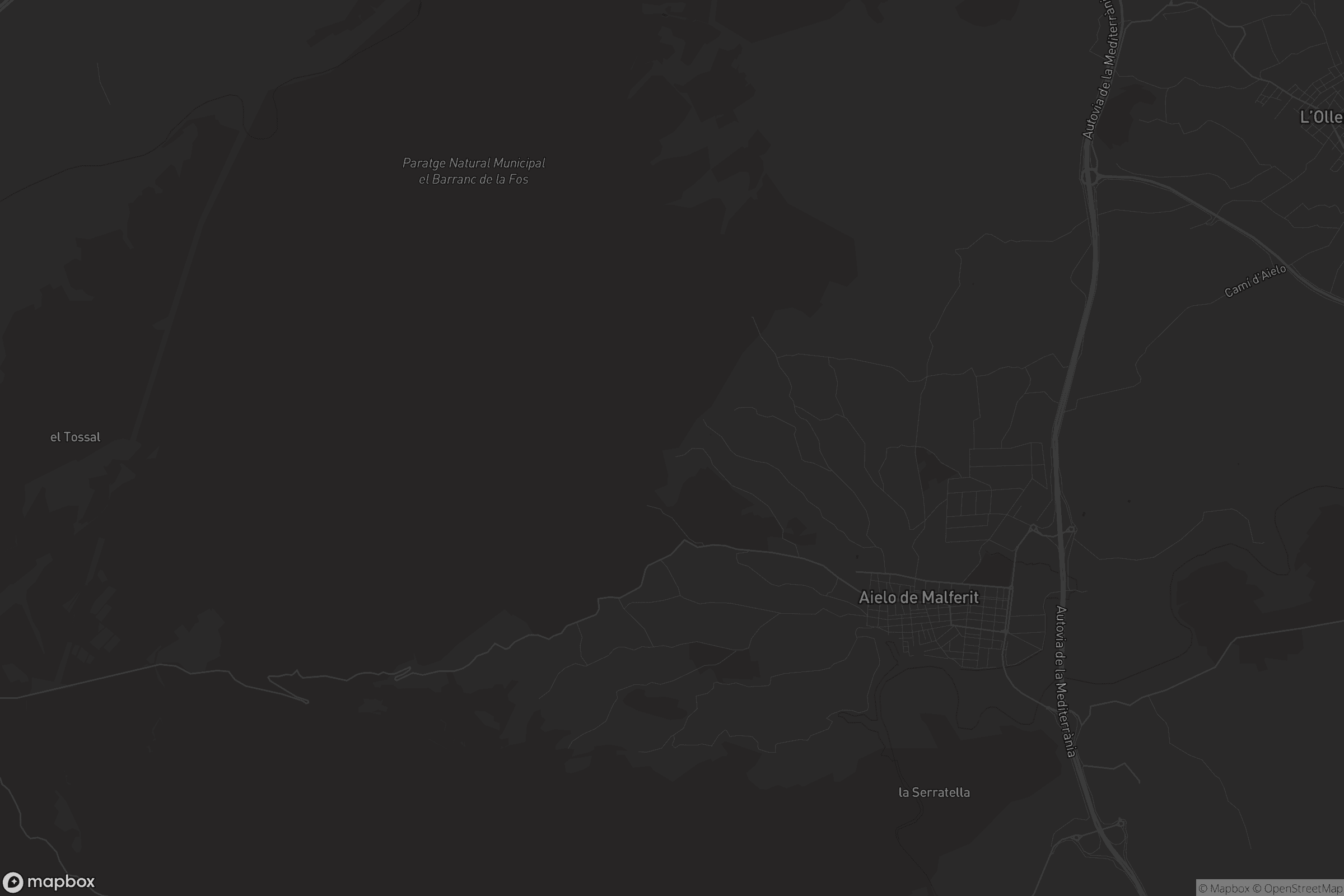 Mapa de Aielo de Malferit