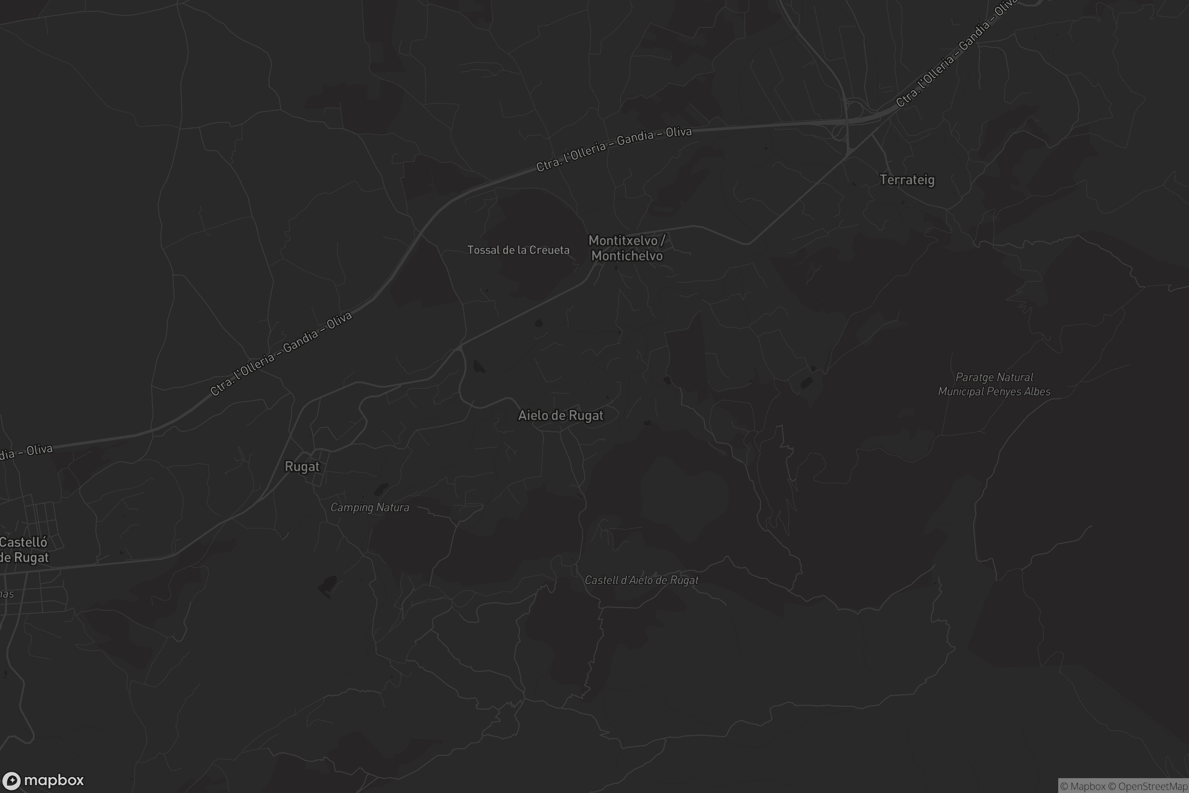 Mapa de Aielo de Rugat