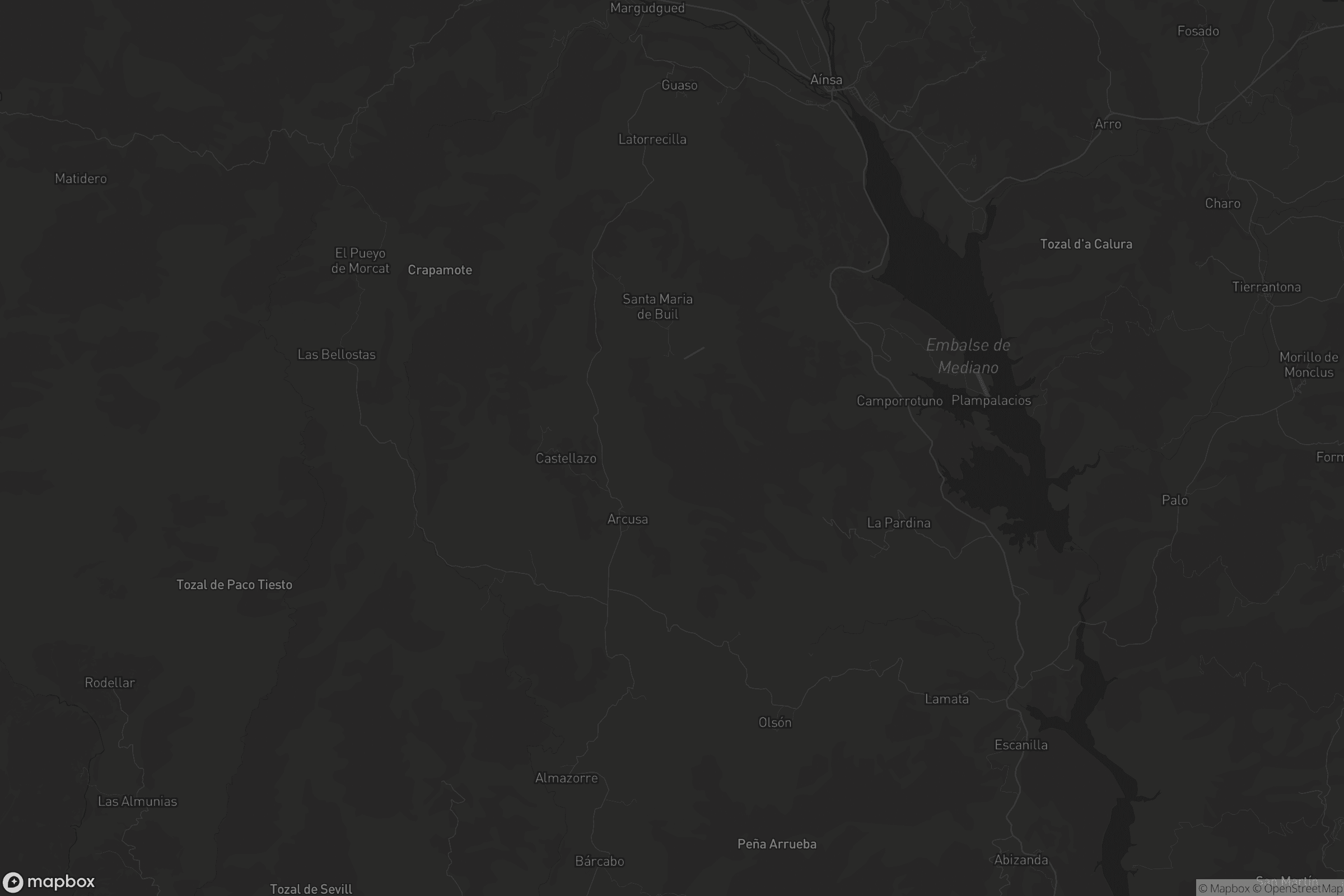 Mapa de Aínsa-Sobrarbe/L'Aínsa-Sobrarbe