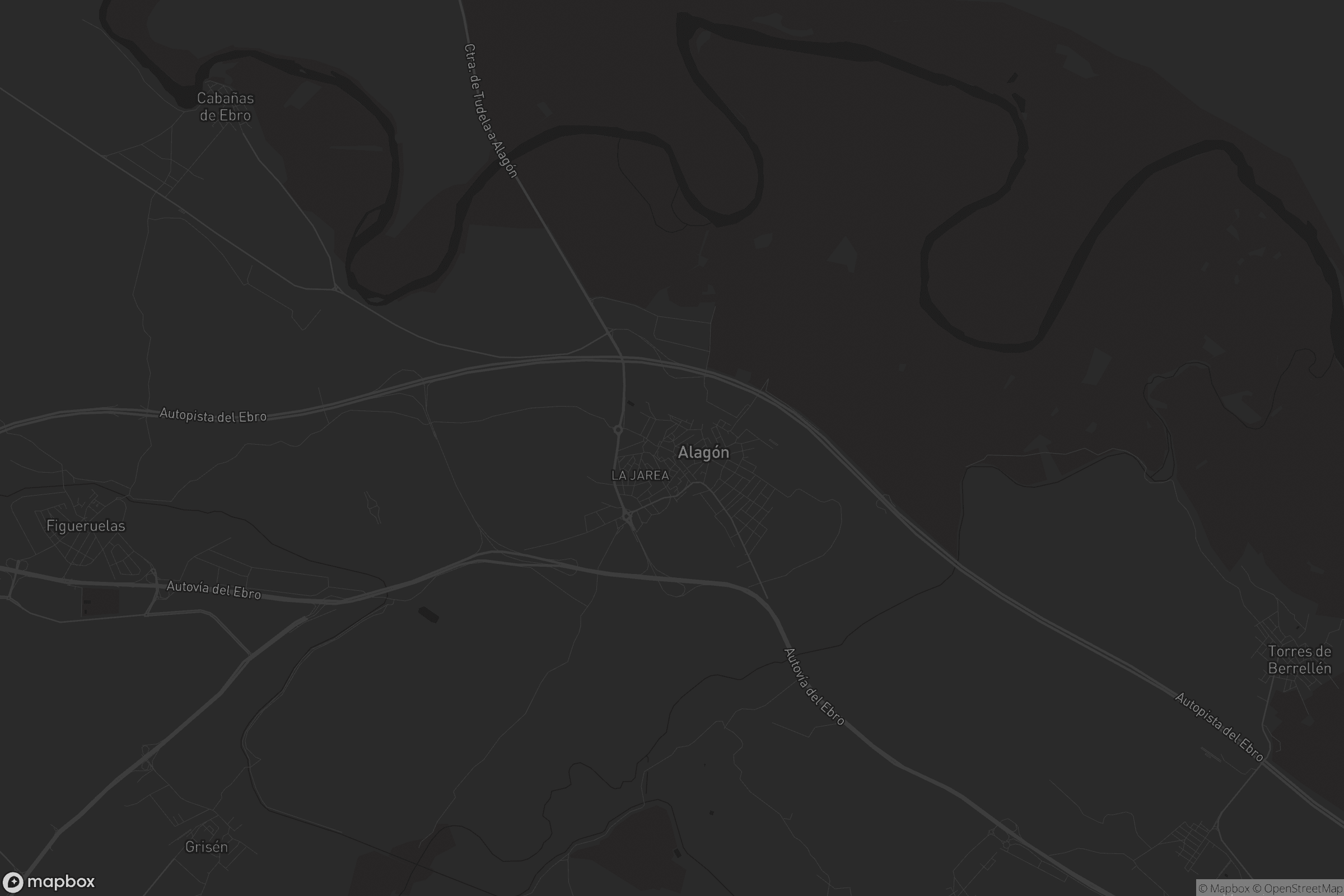 Mapa de Alagón