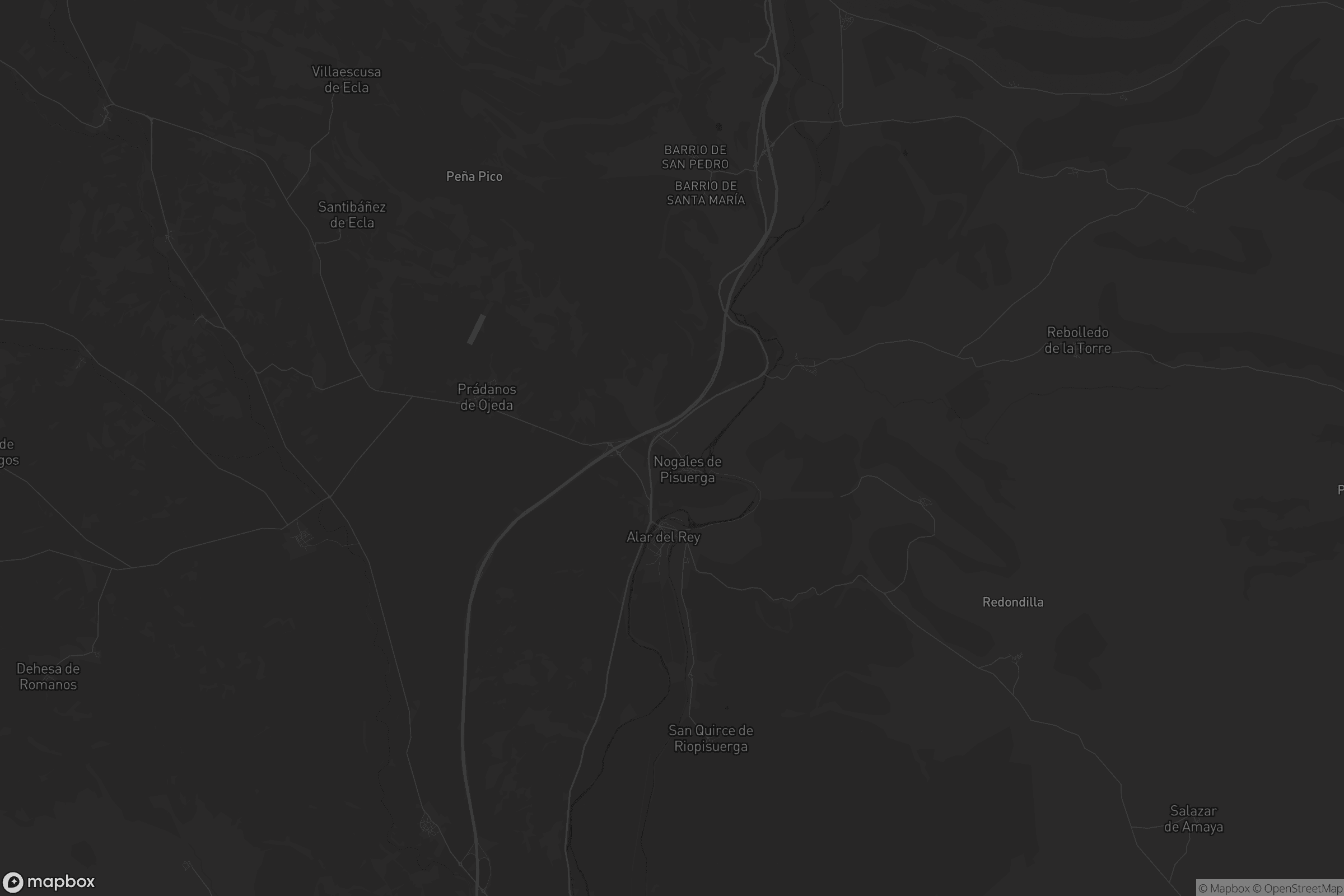 Mapa de Alar del Rey