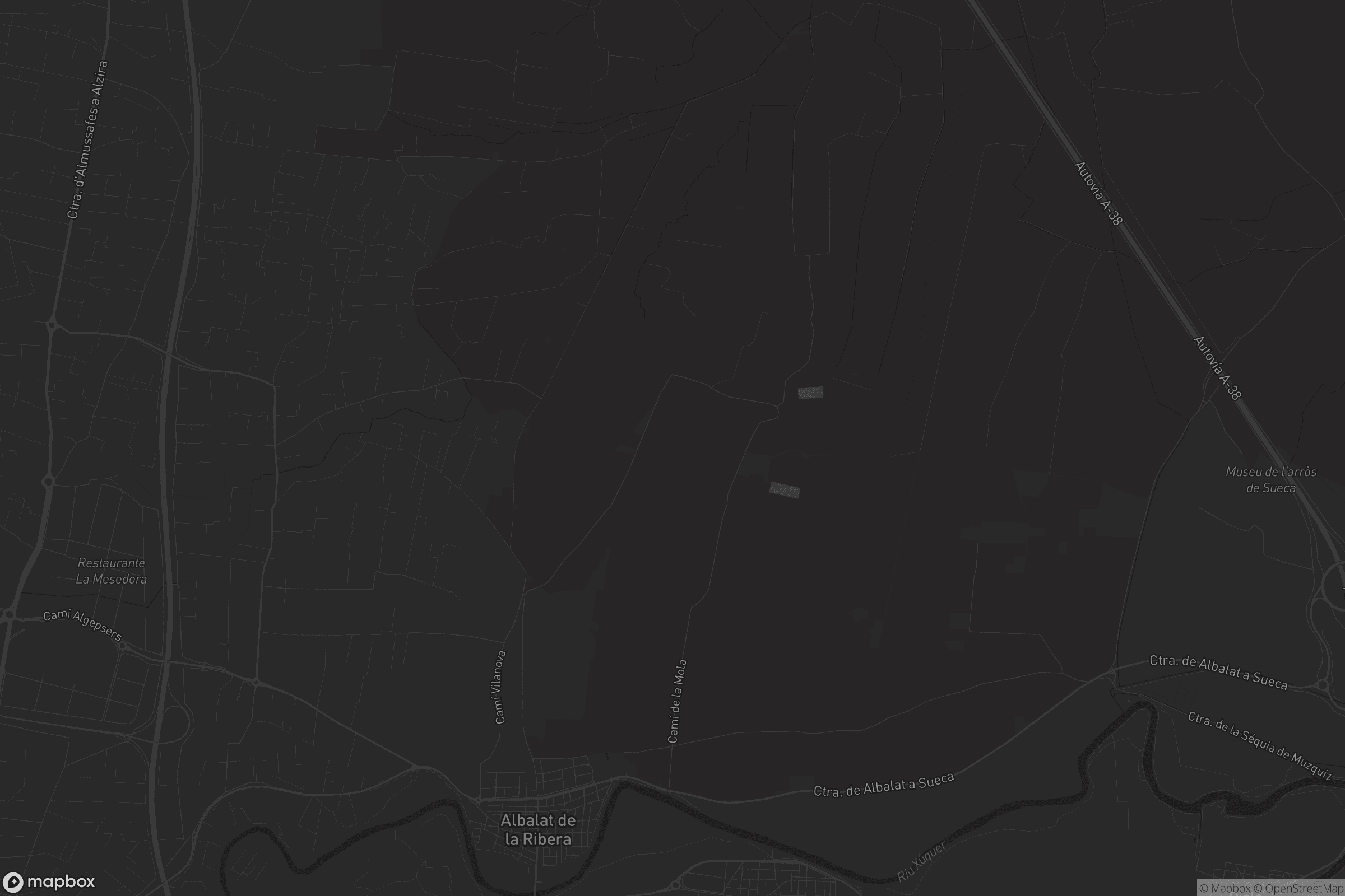 Mapa de Albalat de la Ribera