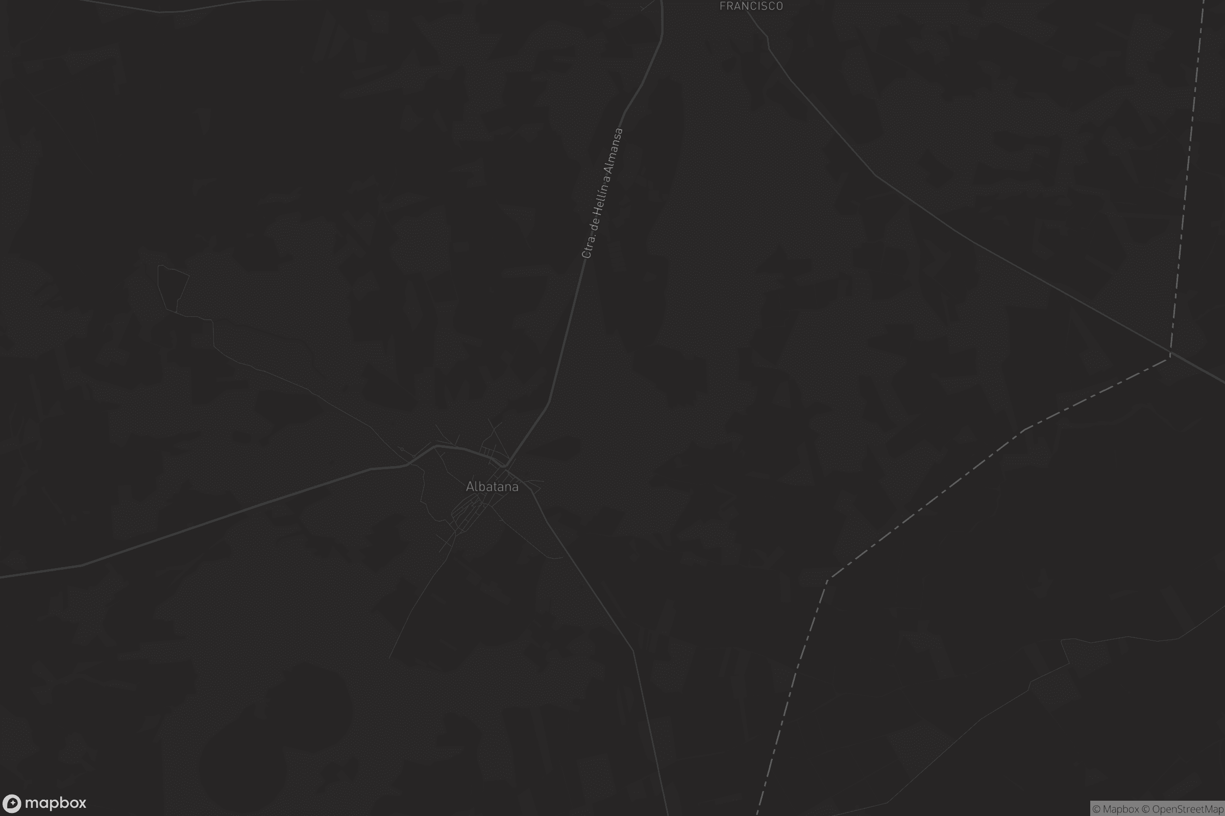 Mapa de Albatana