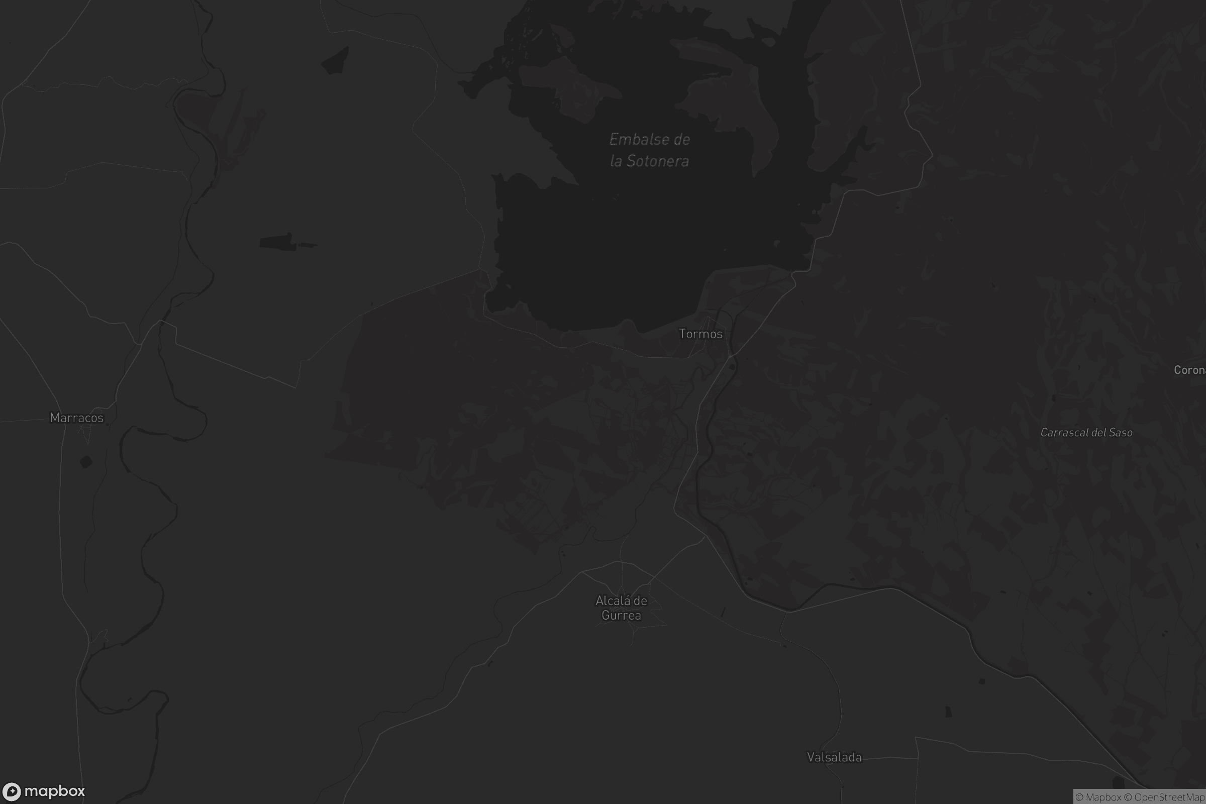 Mapa de Alcalá de Gurrea