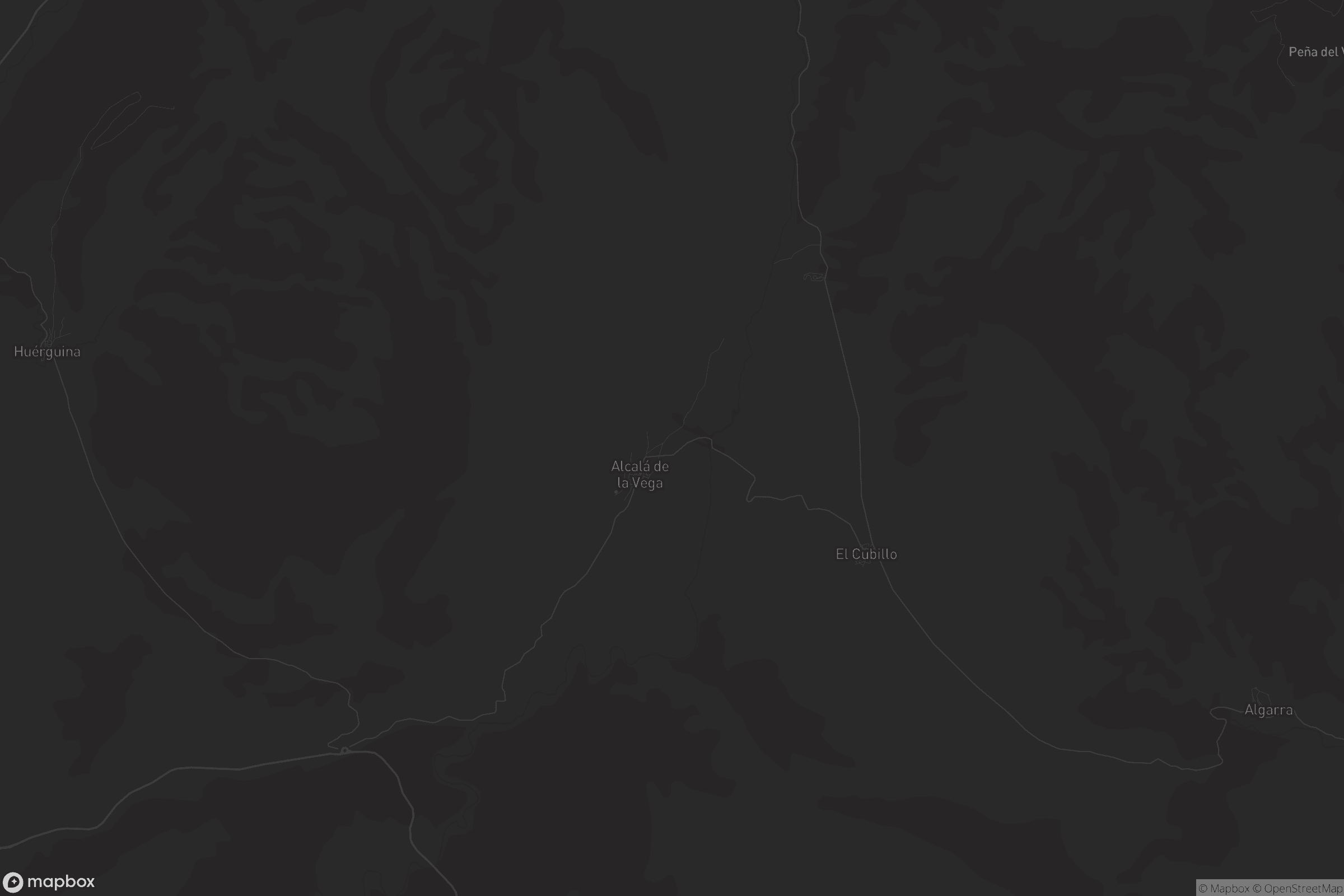 Mapa de Alcalá de la Vega