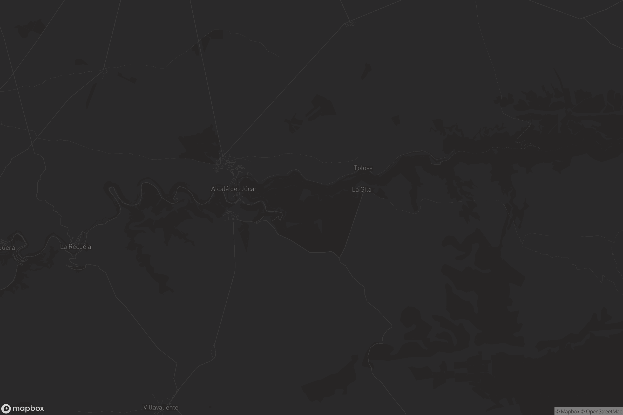 Mapa de Alcalá del Júcar