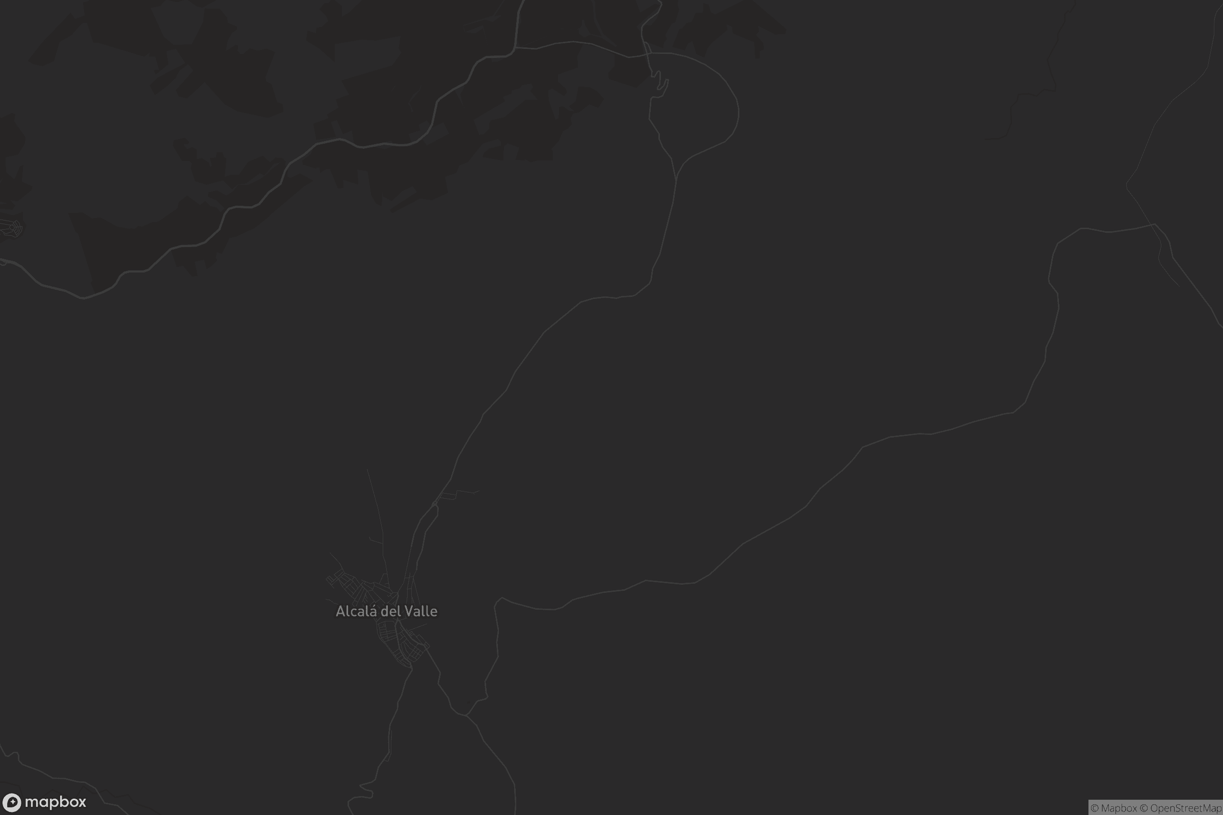 Mapa de Alcalá del Valle