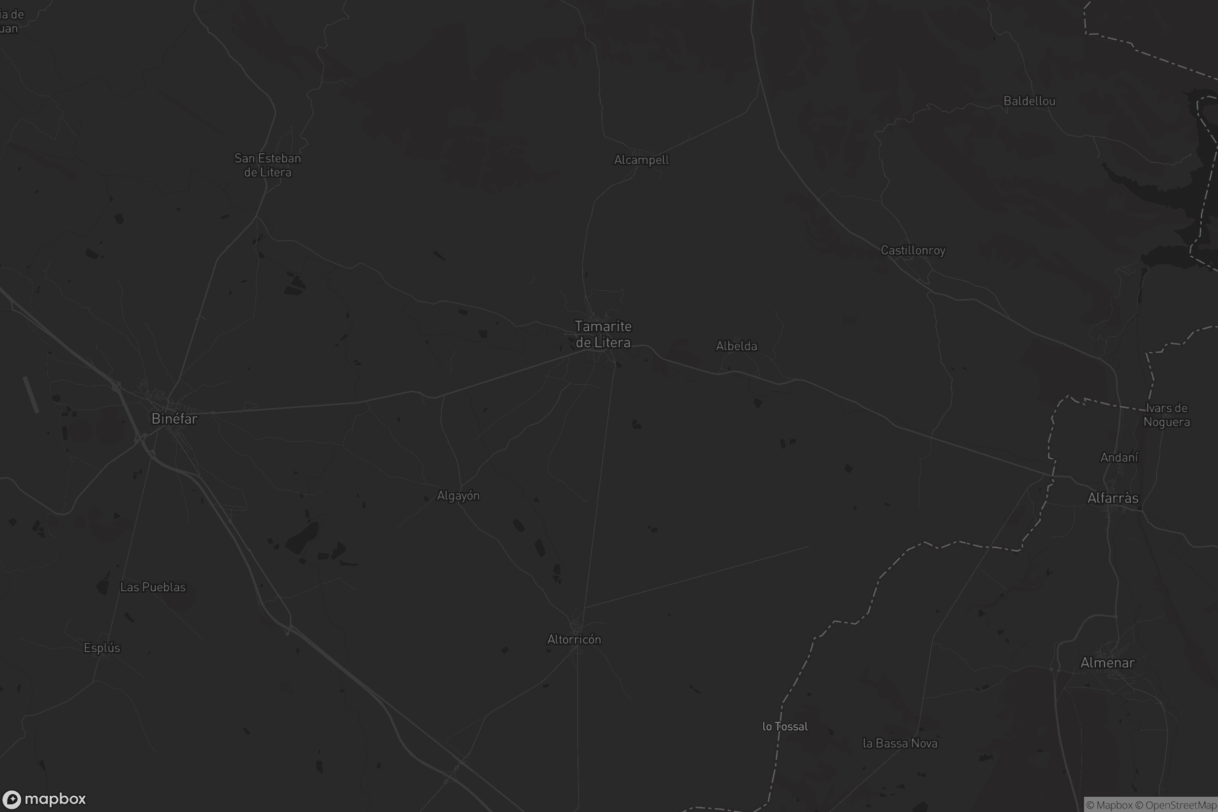 Mapa de Alcampell / el Campell