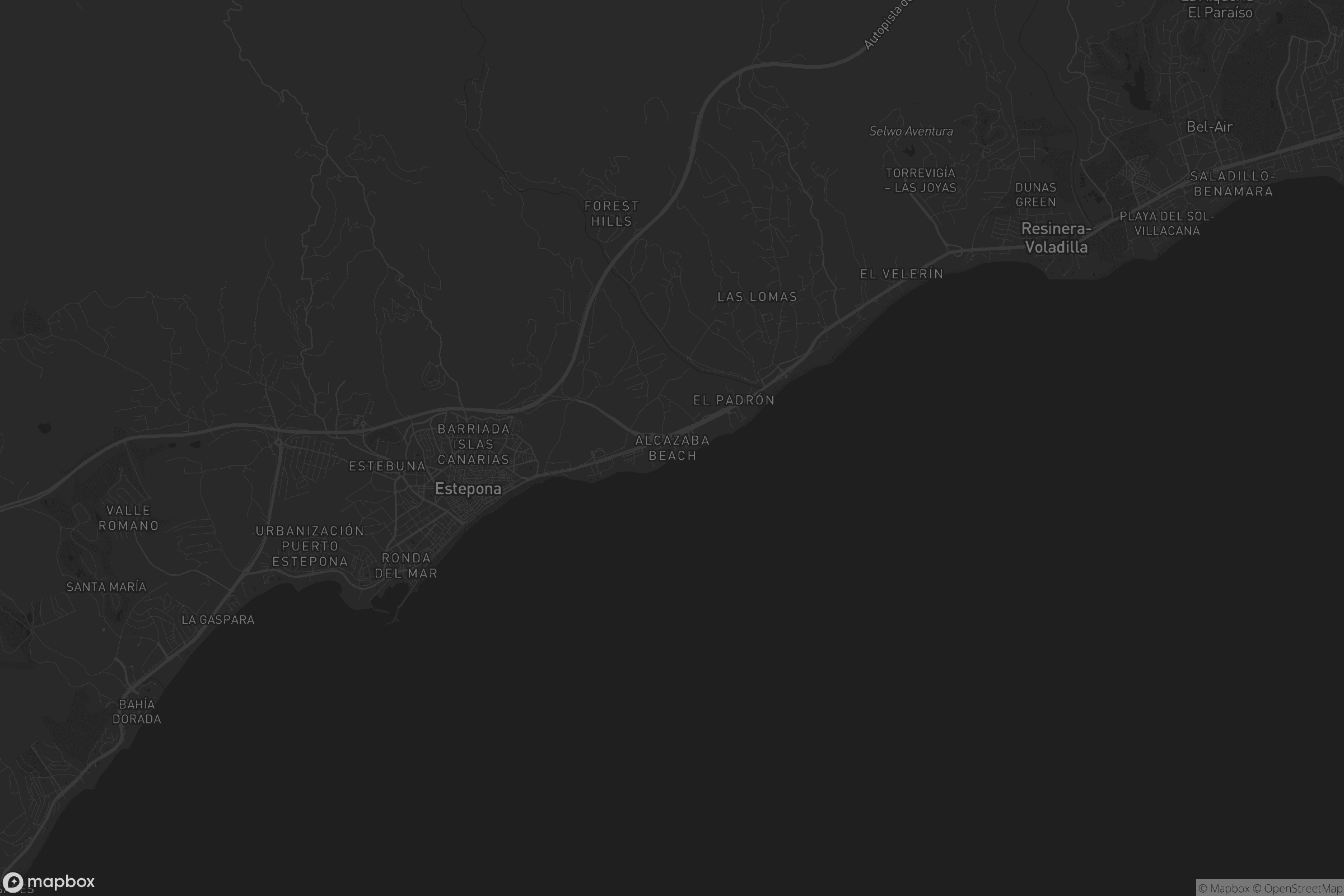 Mapa de Alcazaba Beach