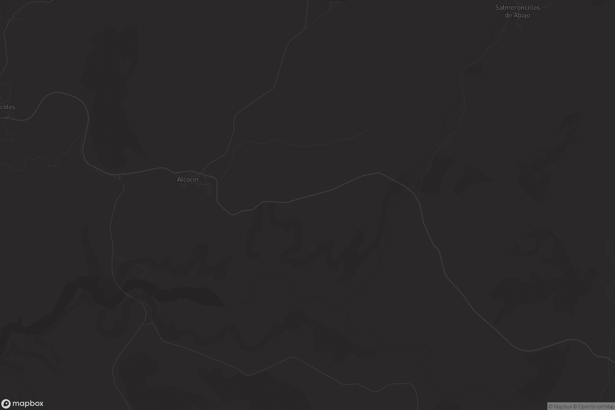 Mapa de Alcocer