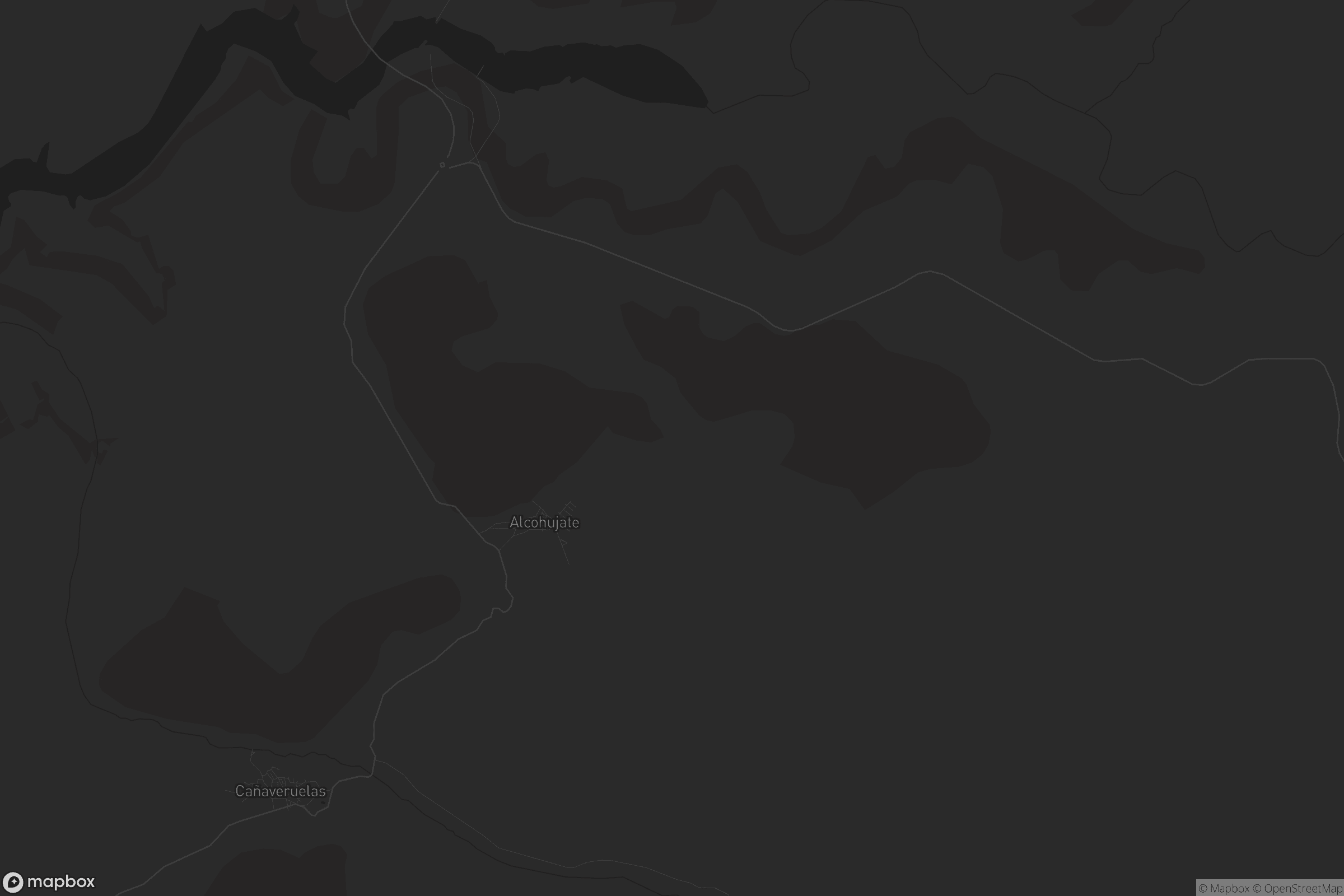 Mapa de Alcohujate