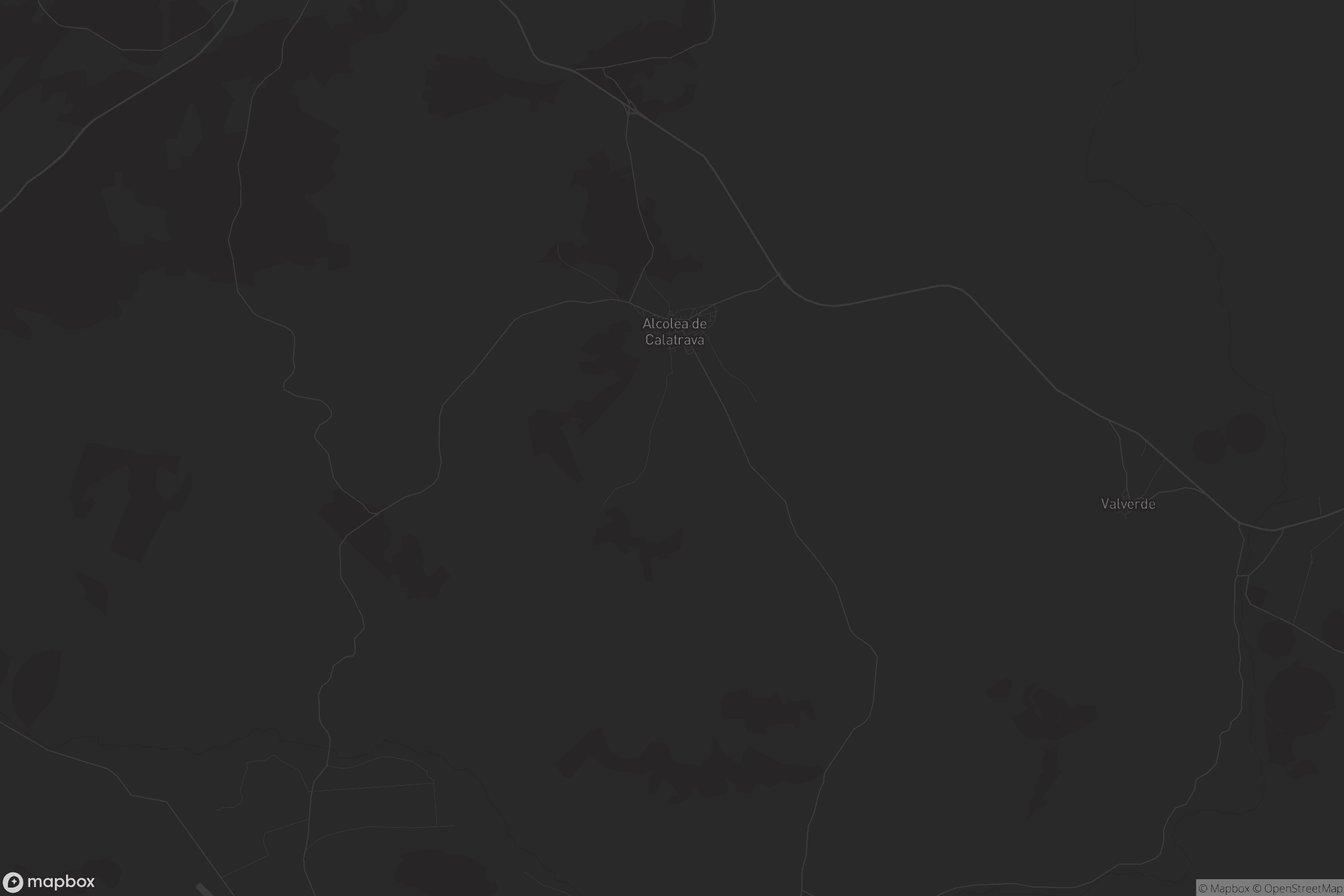 Mapa de Alcolea de Calatrava