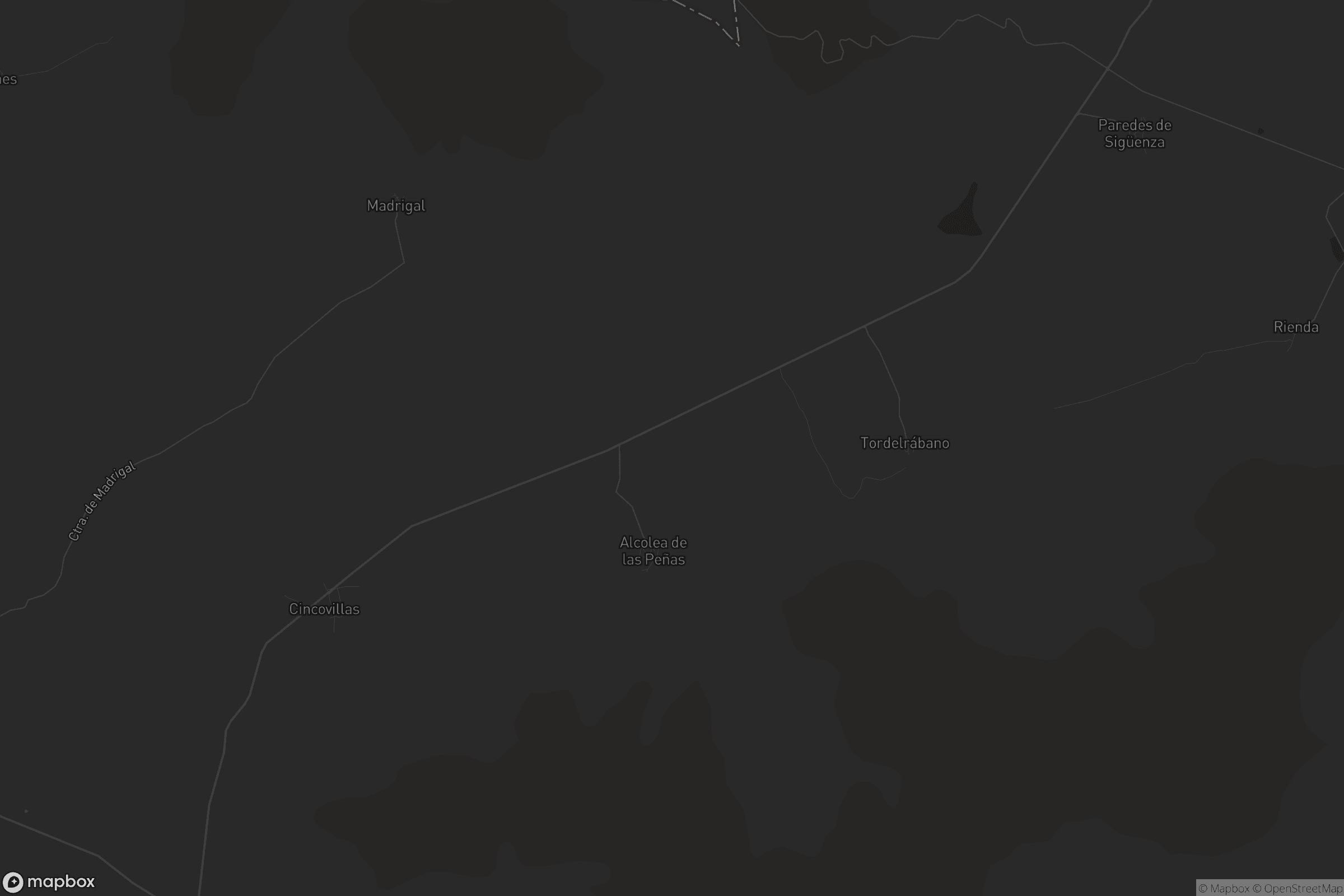 Mapa de Alcolea de las Peñas