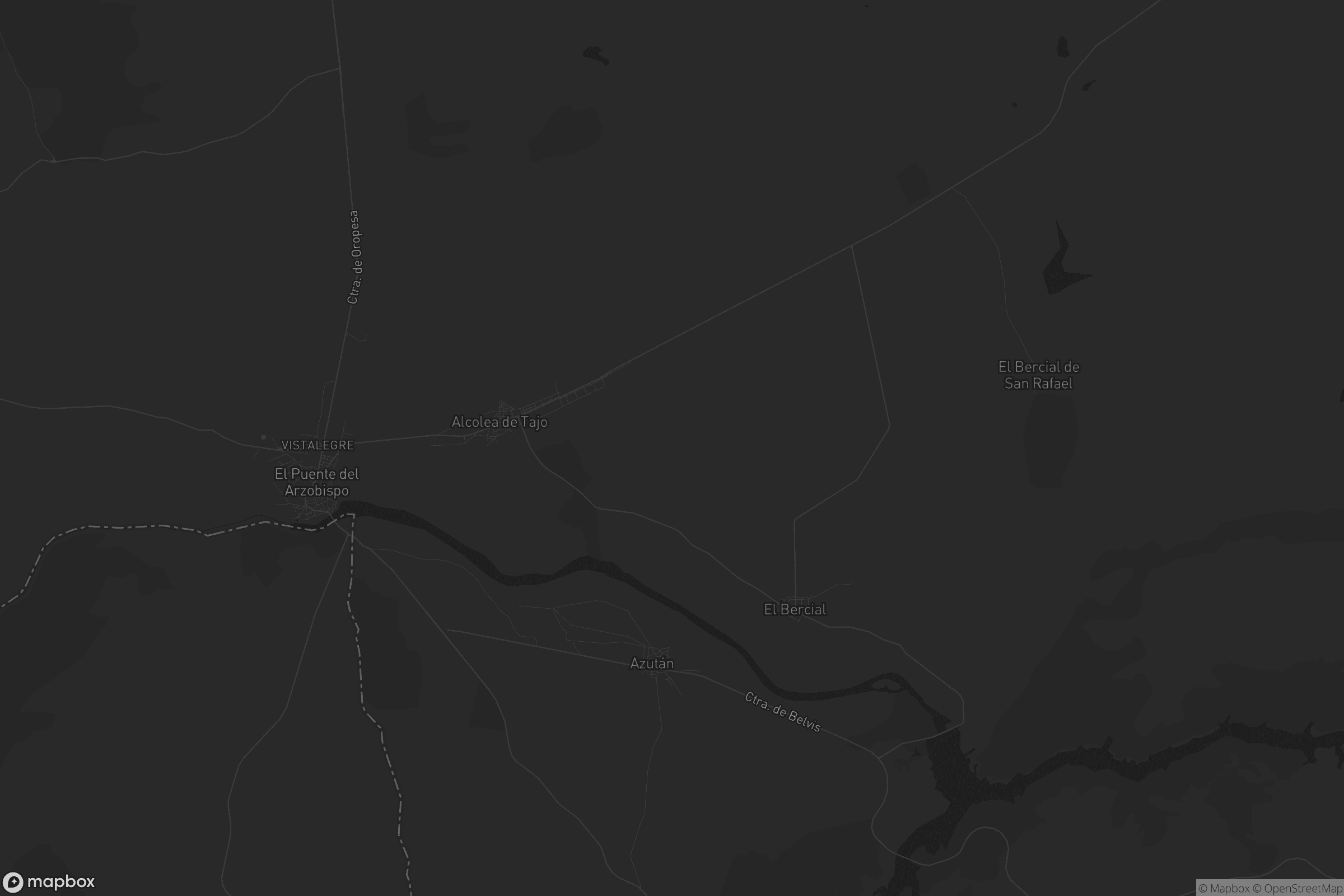 Mapa de Alcolea de Tajo