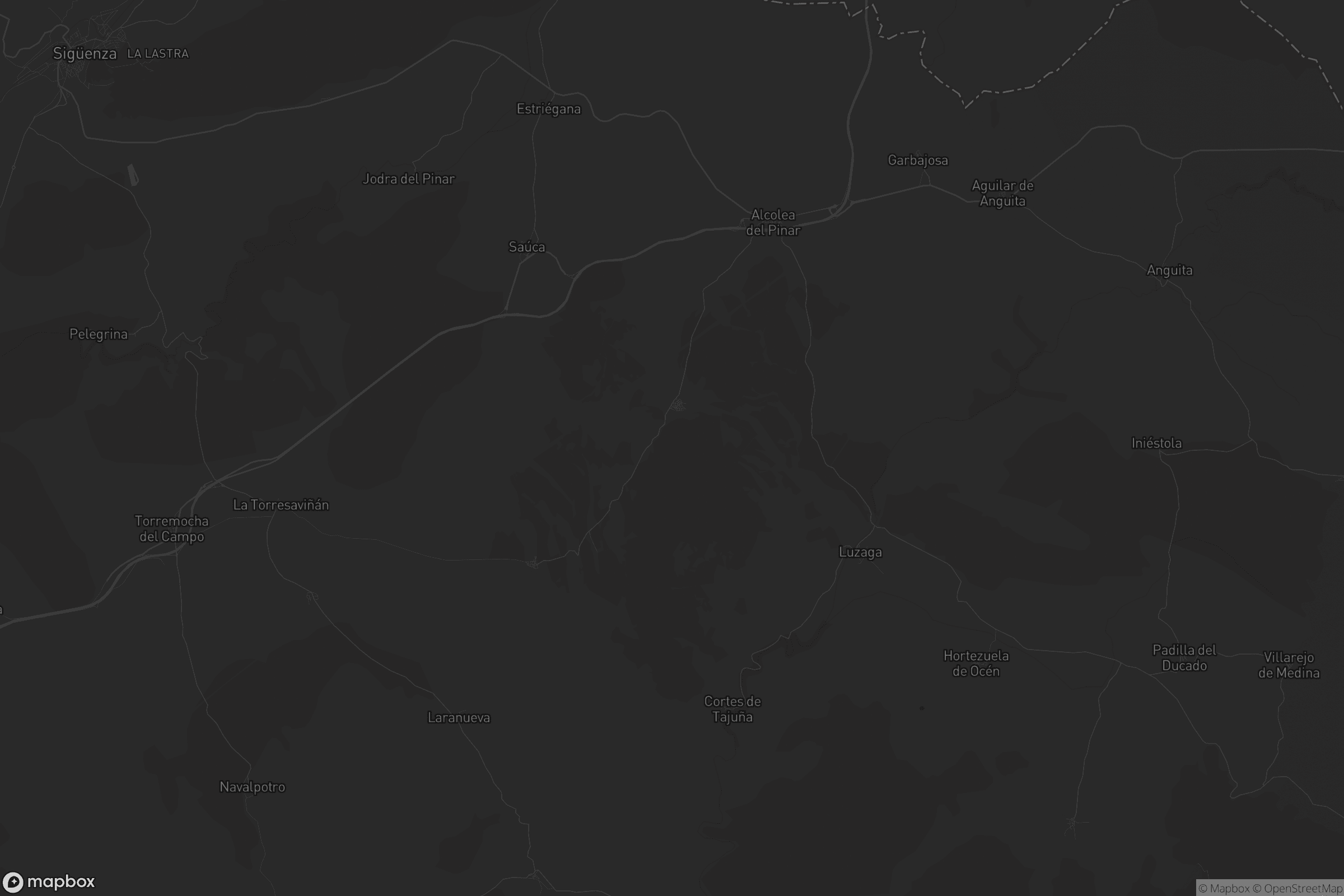 Mapa de Alcolea del Pinar