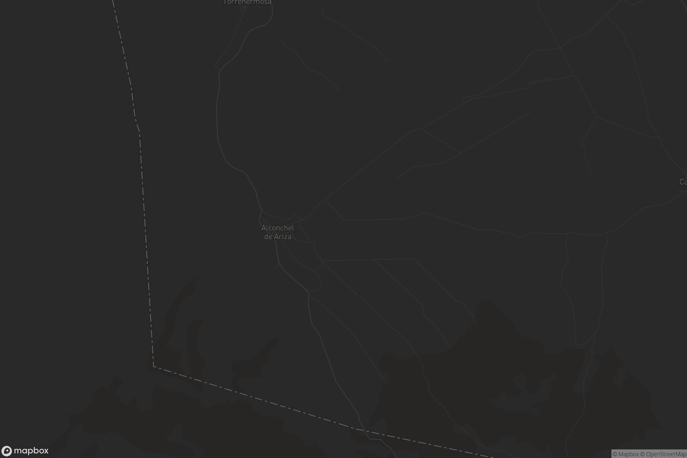 Mapa de Alconchel de Ariza