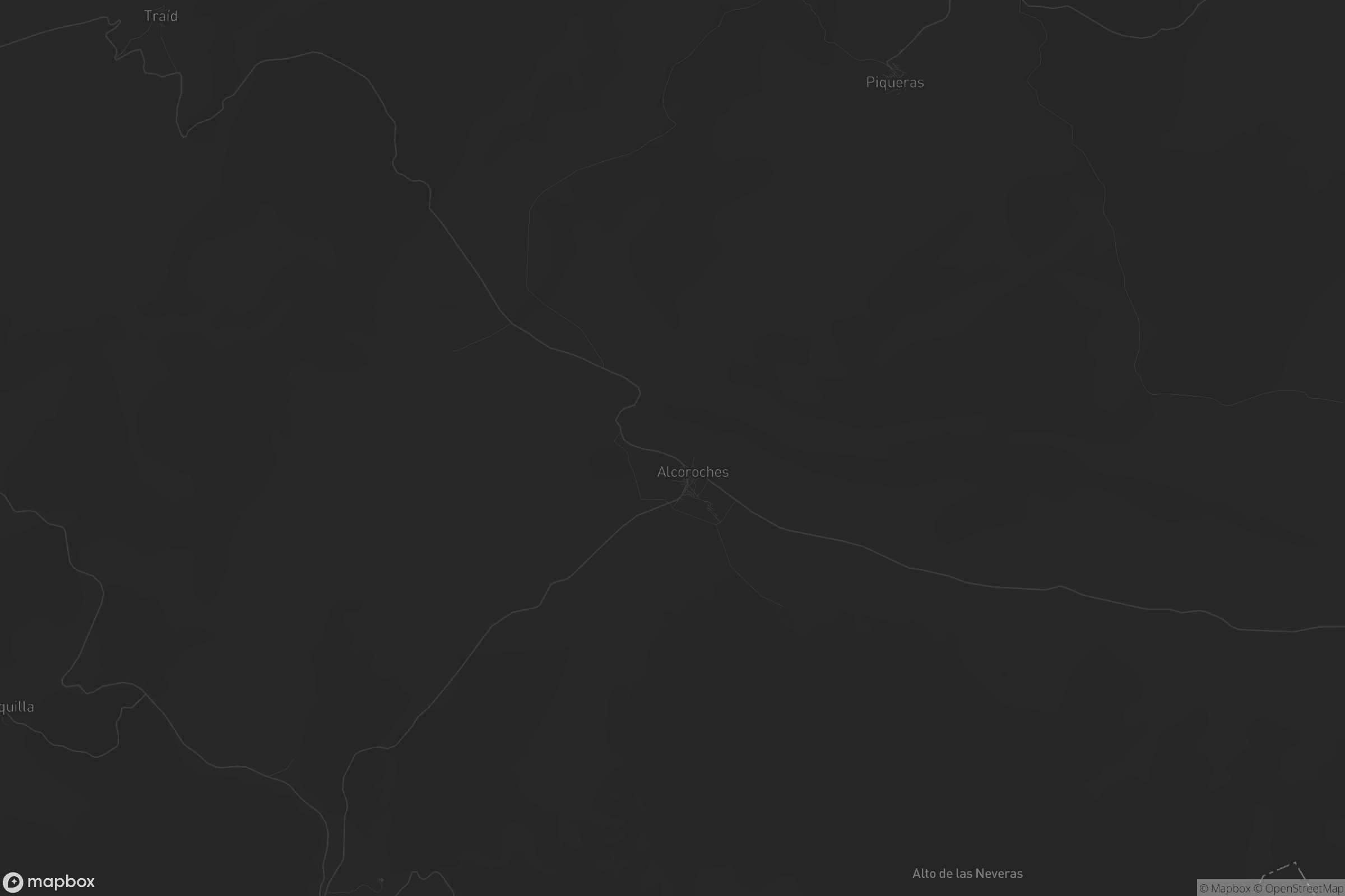 Mapa de Alcoroches