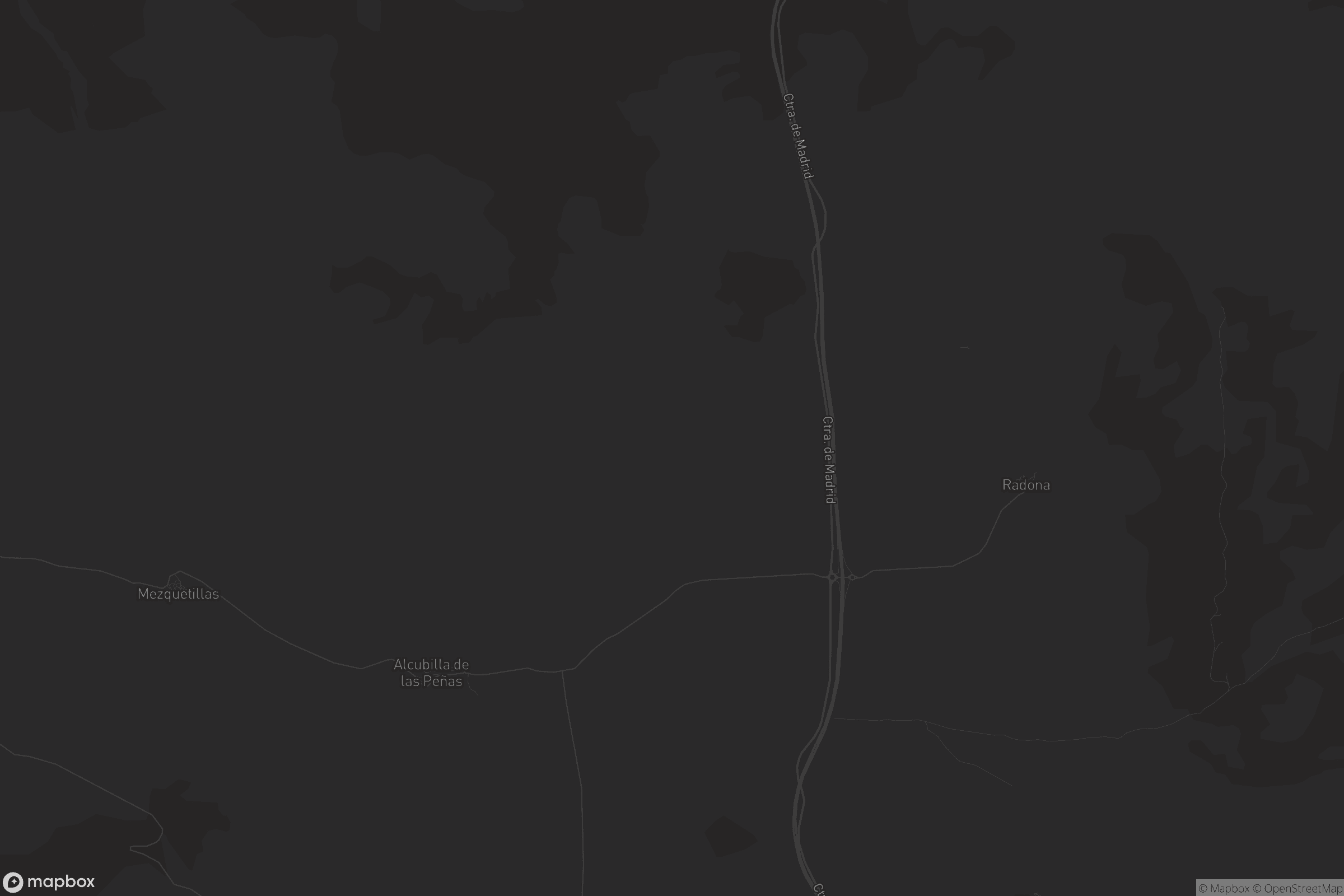 Mapa de Alcubilla de las Peñas