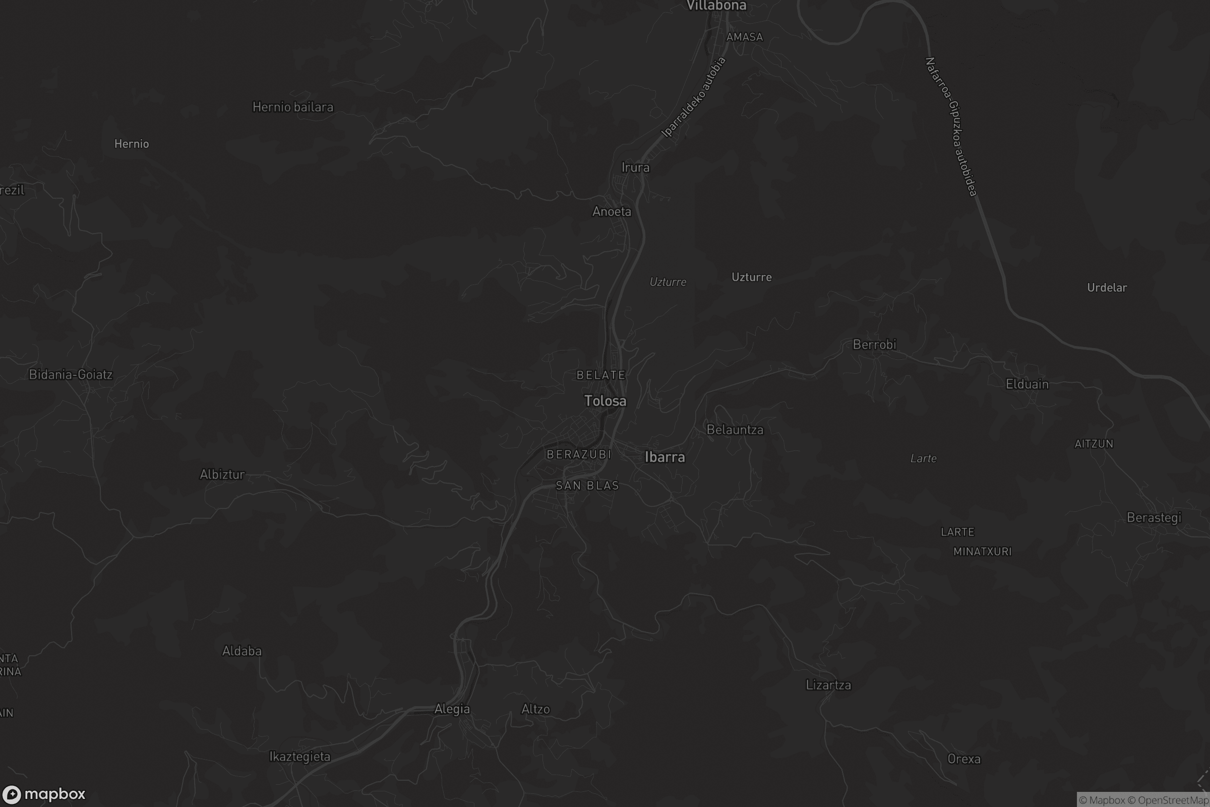 Mapa de Alde Zaharra