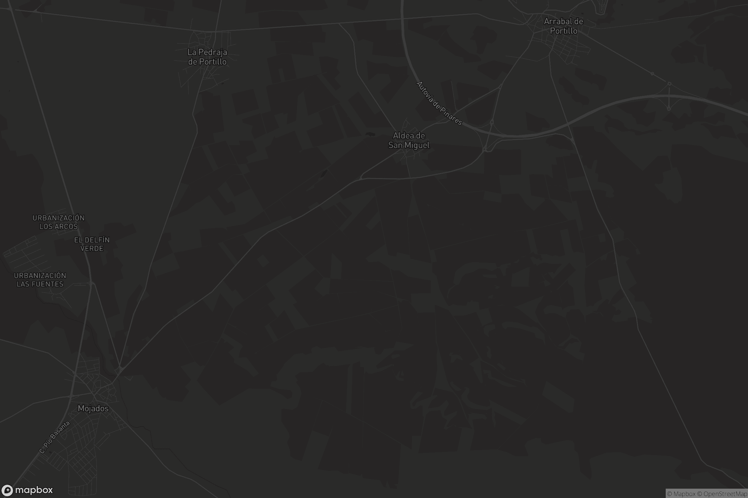 Mapa de Aldea de San Miguel