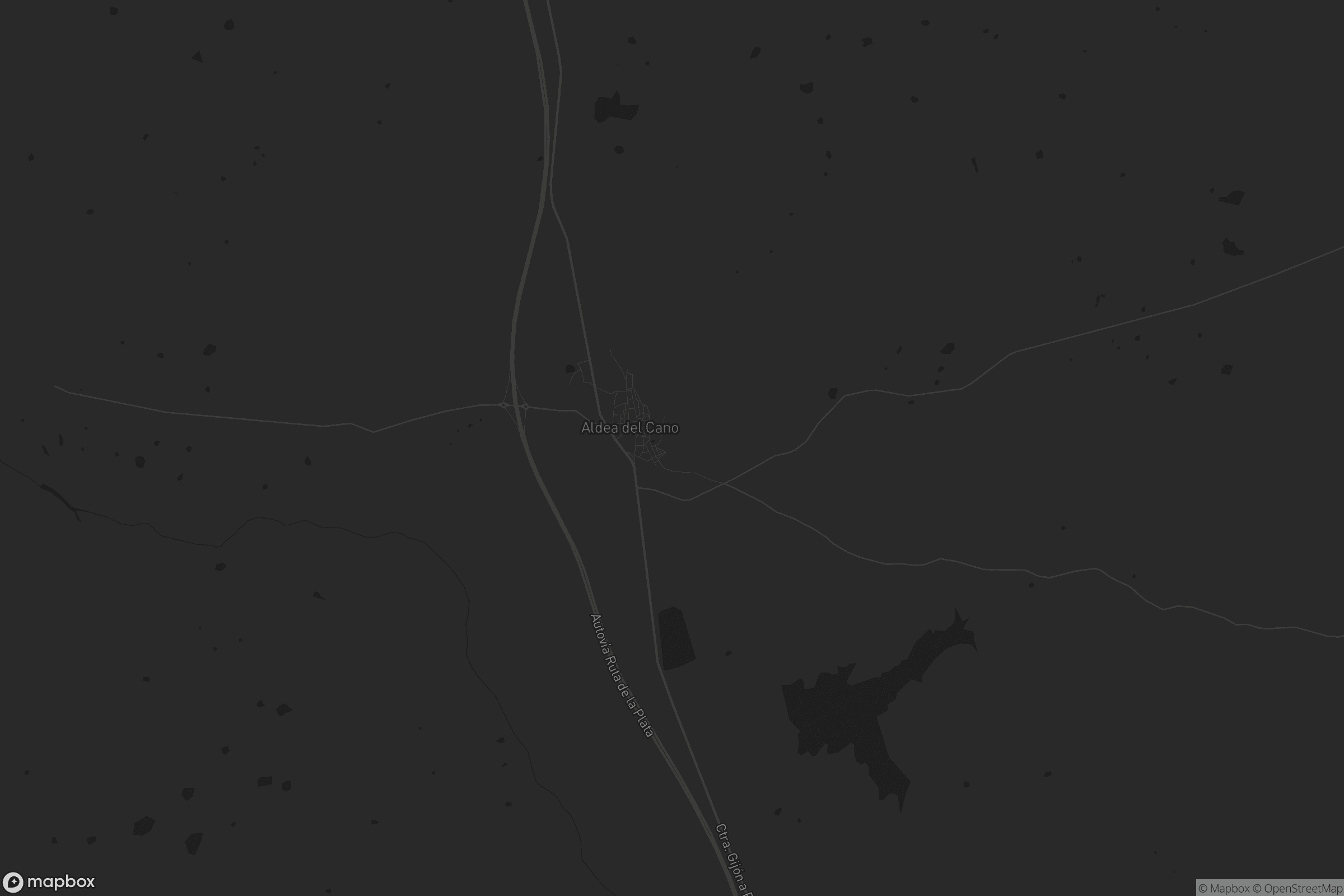 Mapa de Aldea del Cano