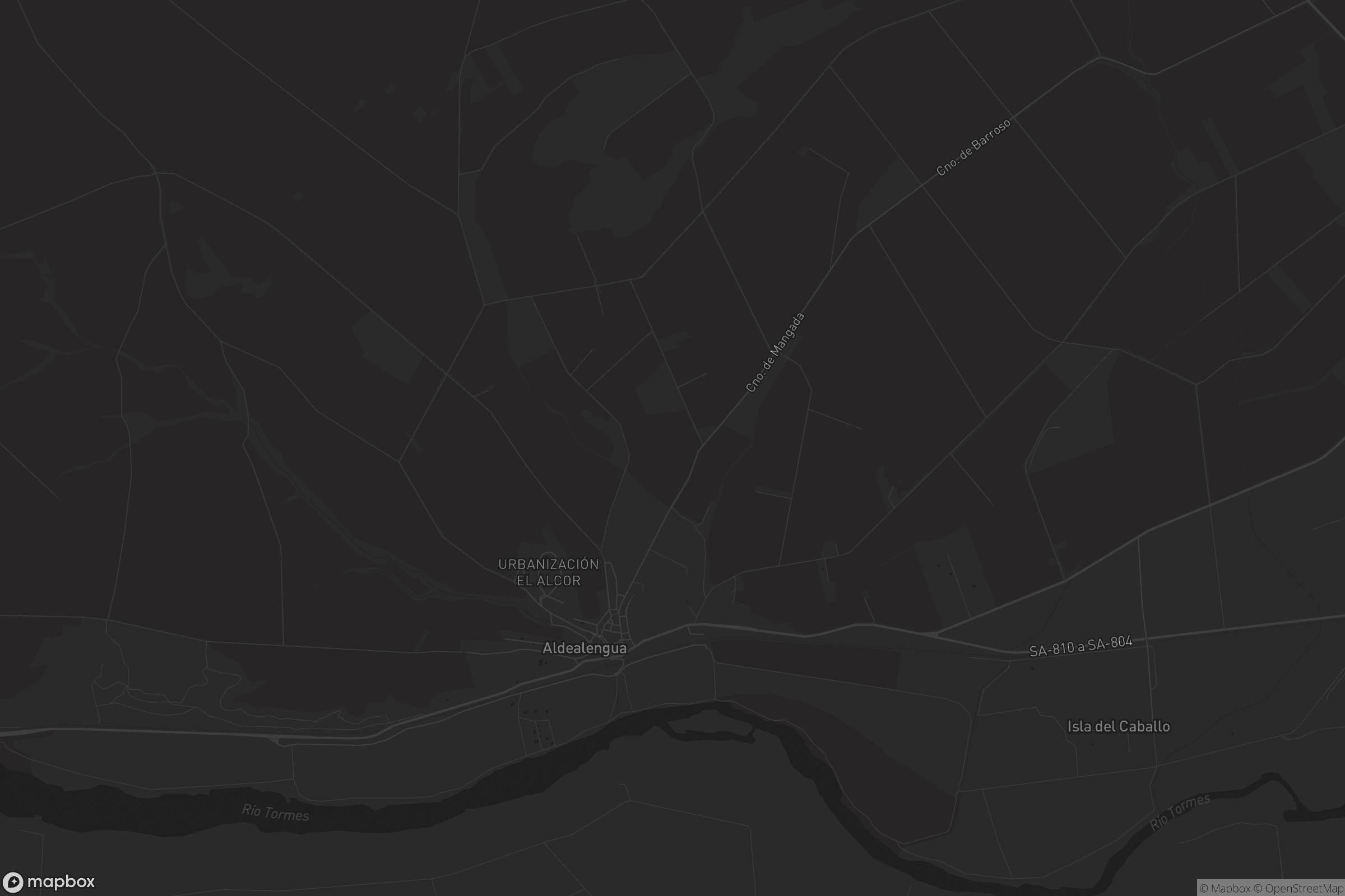 Mapa de Aldealengua