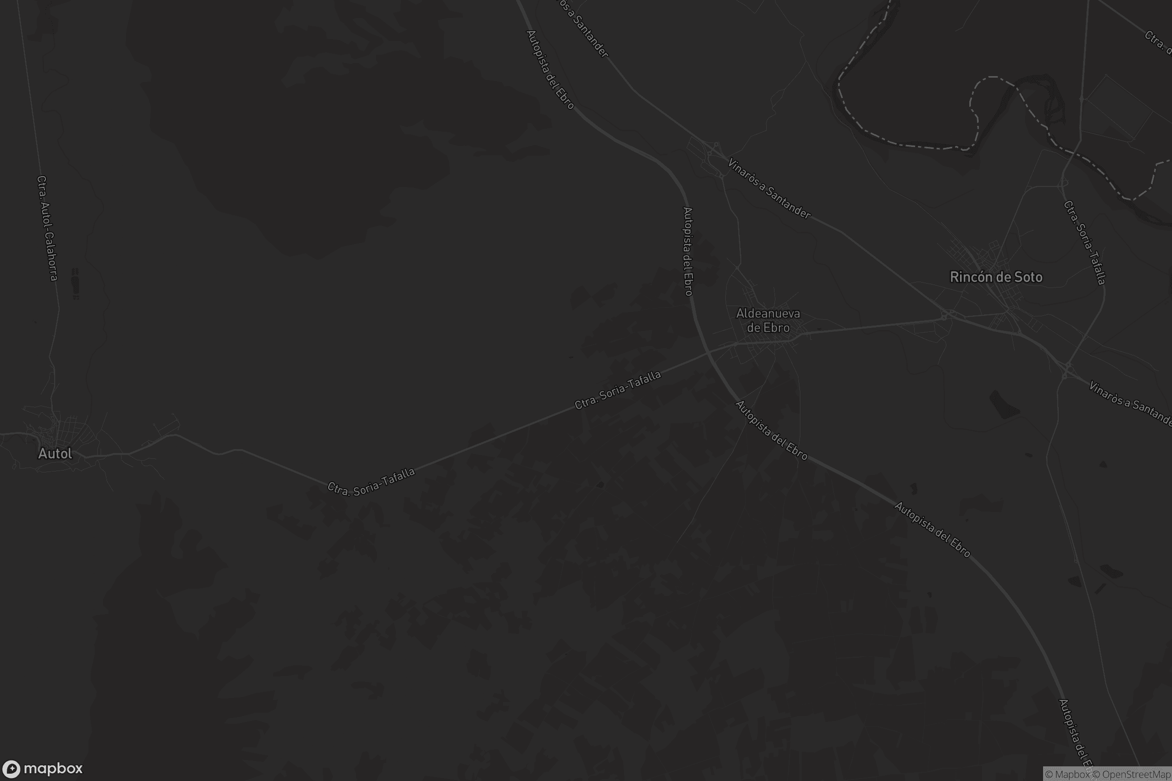 Mapa de Aldeanueva de Ebro