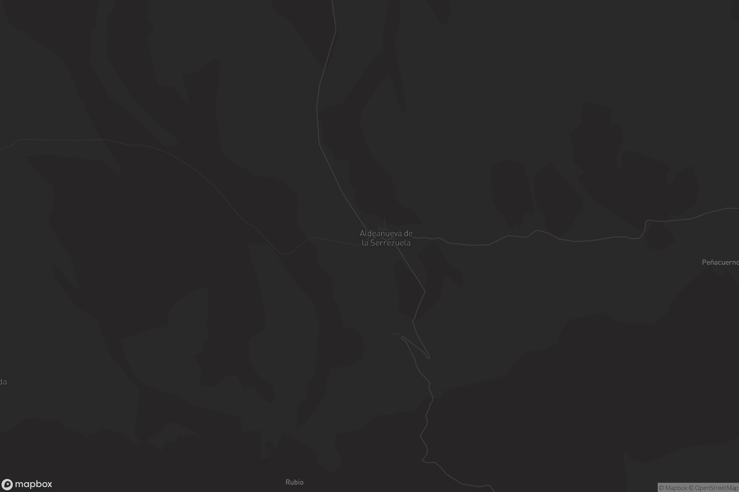 Mapa de Aldeanueva de la Serrezuela