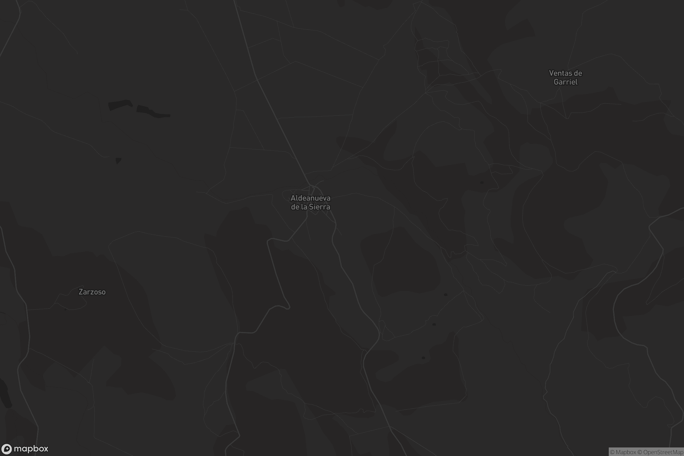 Mapa de Aldeanueva de la Sierra