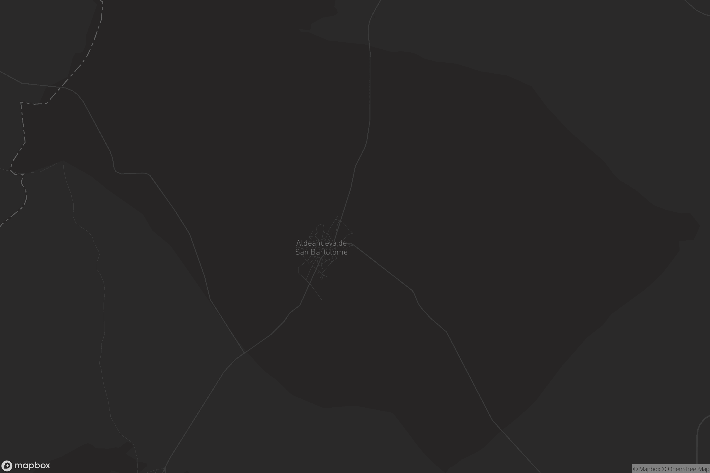 Mapa de Aldeanueva de San Bartolomé