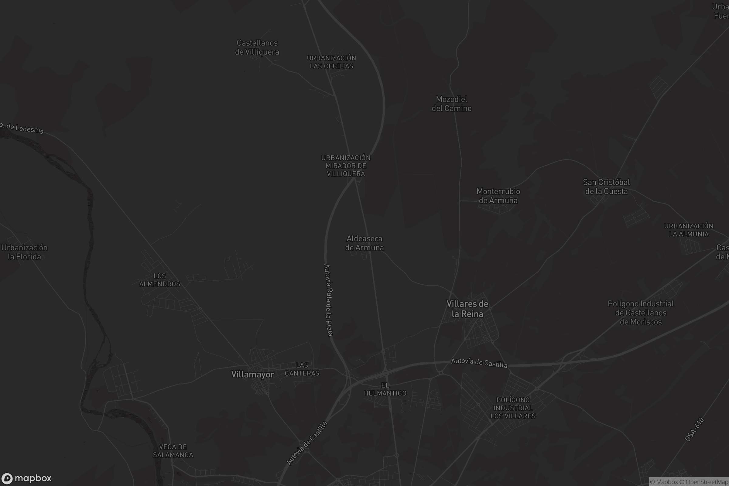 Mapa de Aldeaseca de Armuña