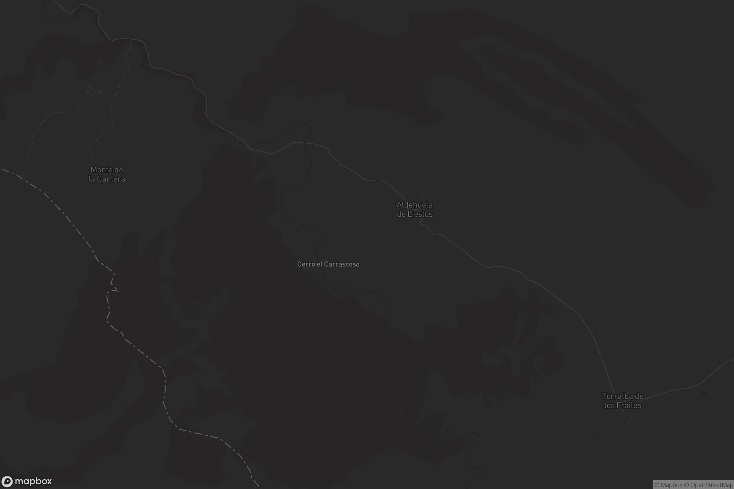 Mapa de Aldehuela de Liestos