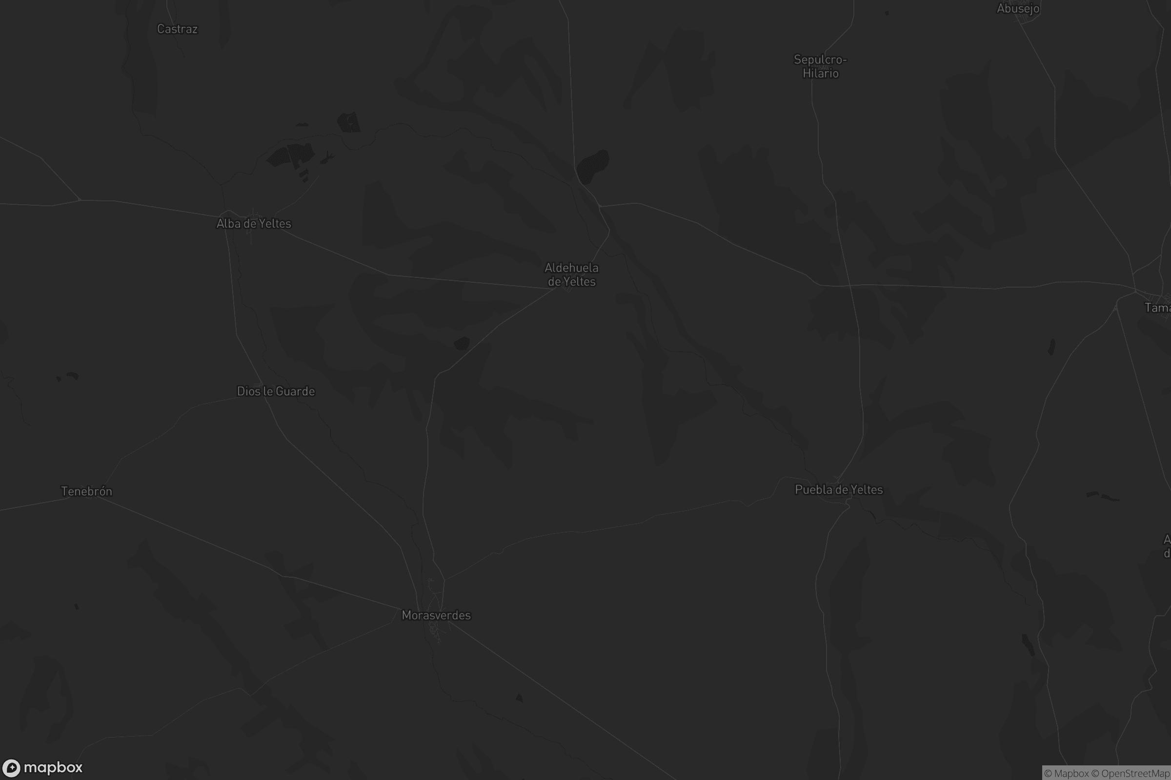 Mapa de Aldehuela de Yeltes