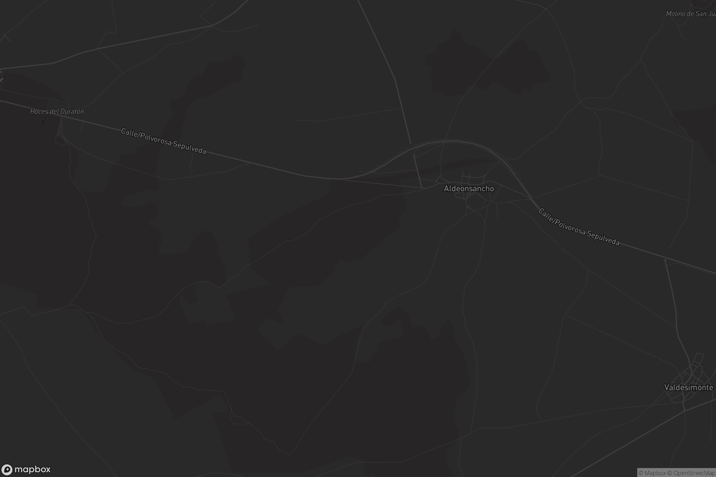 Mapa de Aldeonsancho