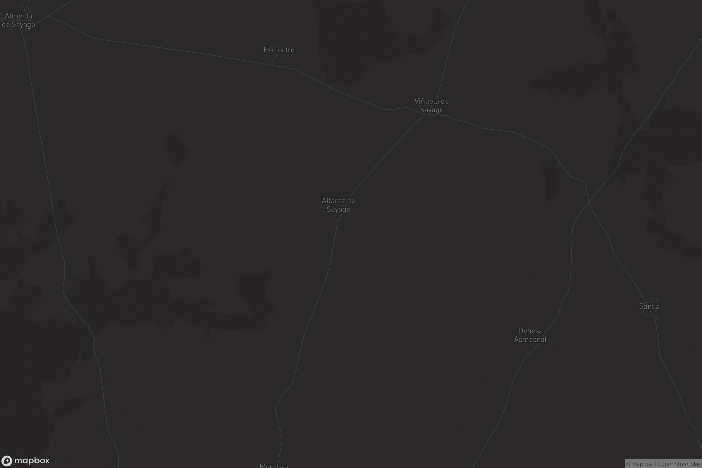 Mapa de Alfaraz de Sayago