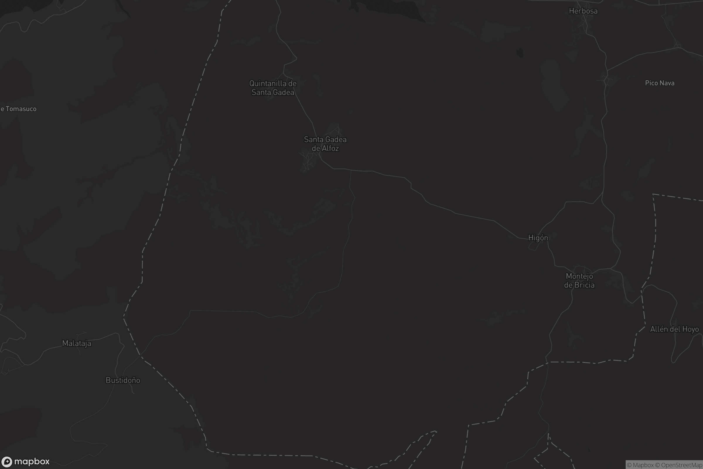 Mapa de Alfoz de Santa Gadea